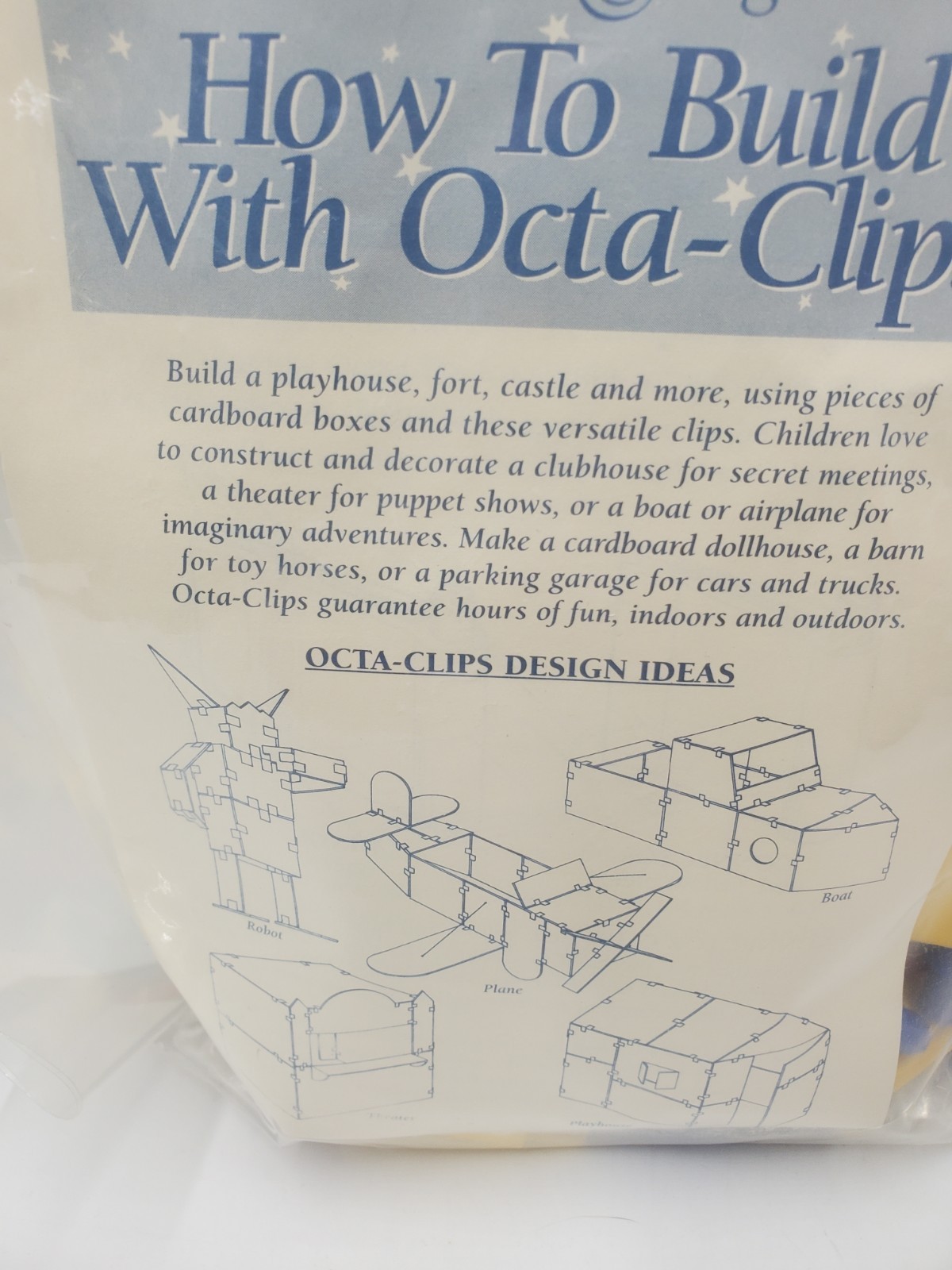 1998 Hearth Song, Octa-Clip Set , Building Clips, Design IDEAS Flaw