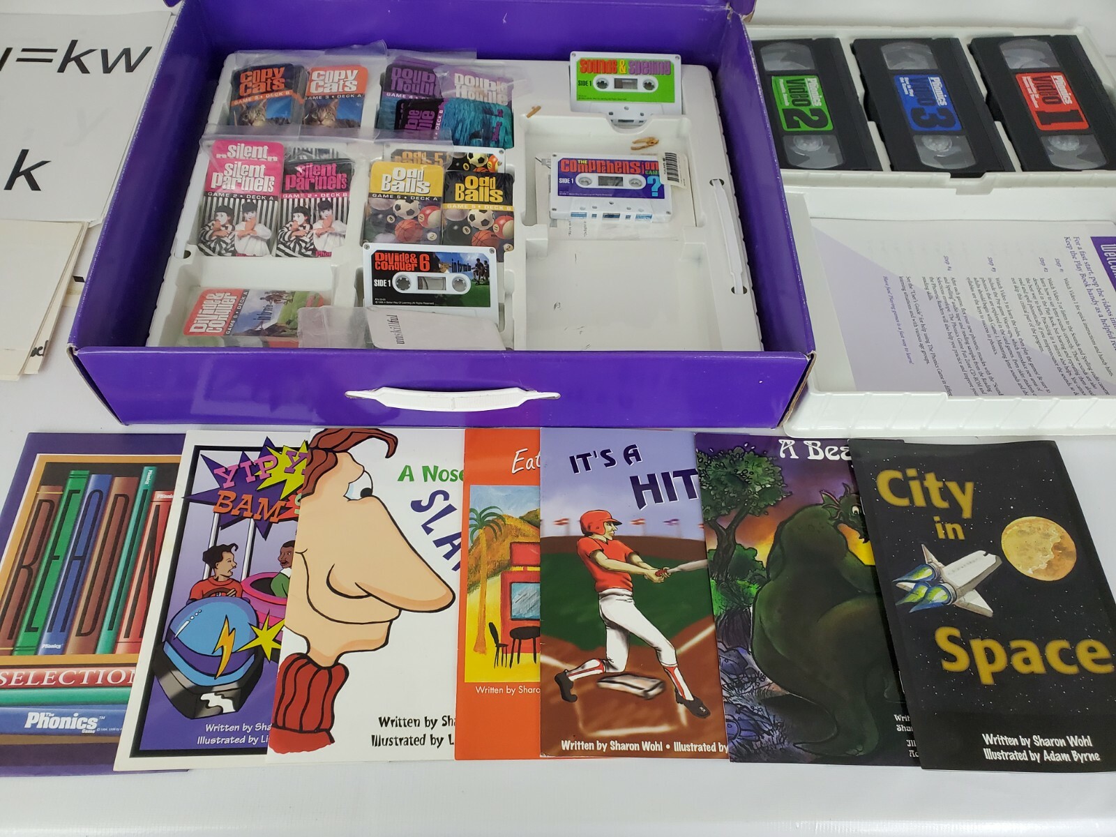 The Phonics Game – A Better Way of Learning – VCR VHS Cassette Tape Educational