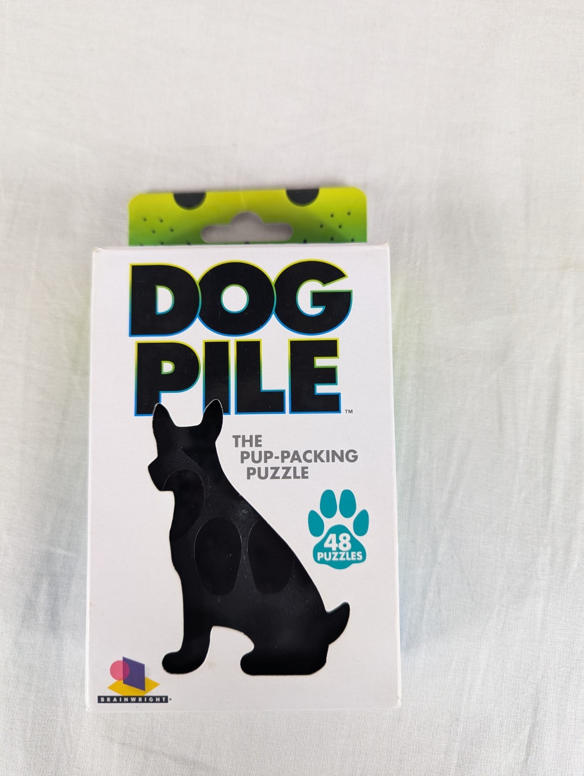 Dog Pile Game Pup Packing Puzzle 48 Puzzles Plastic Dog Stack Nestle Strategy