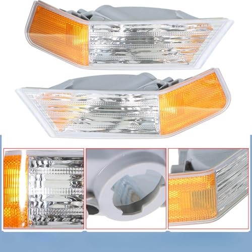 1 Pair Front Left and Right Turn Signal Lights Lamps Marker Corner Lights