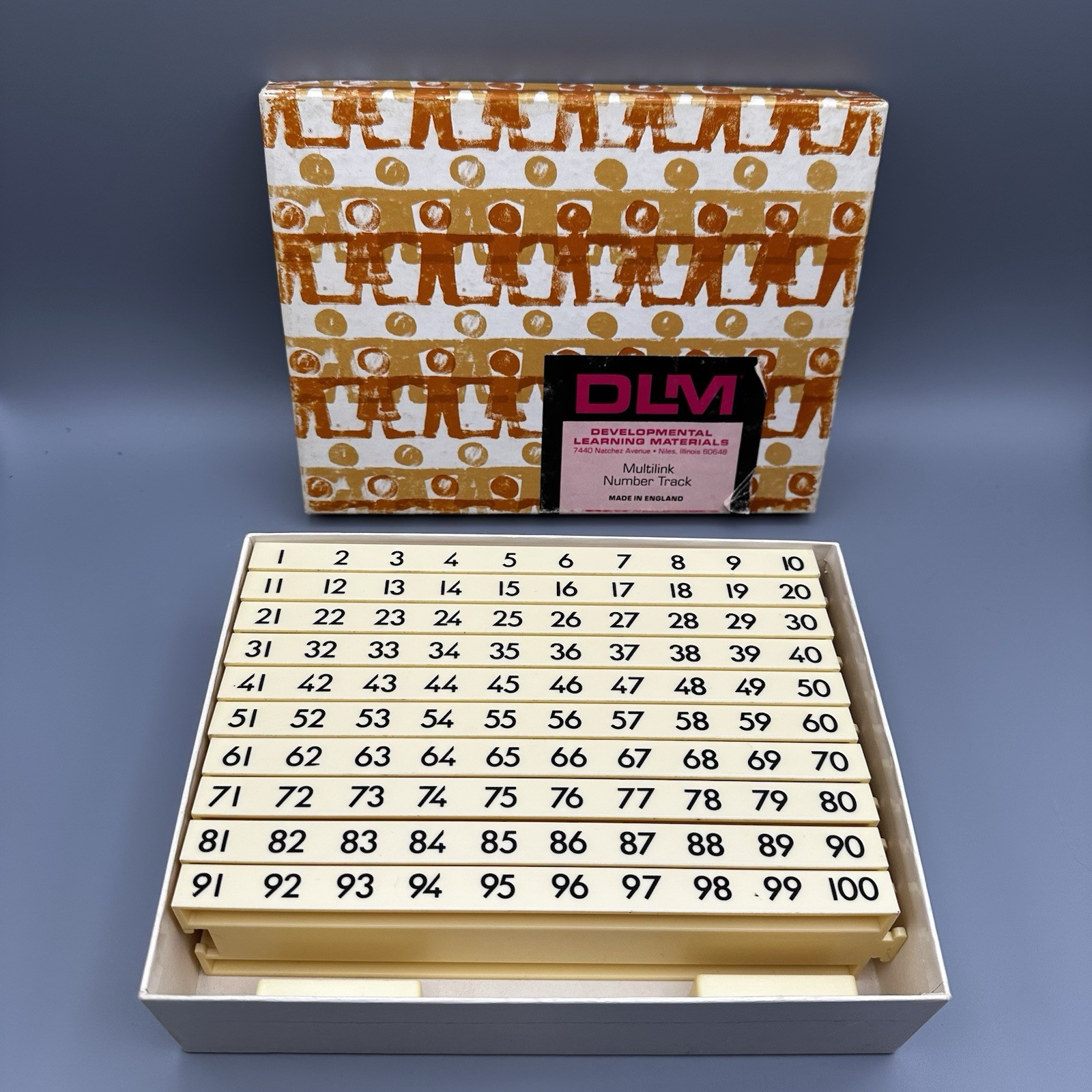 DLM Developmental Learning Materials Special Ed MultiLink Number Track-VTG