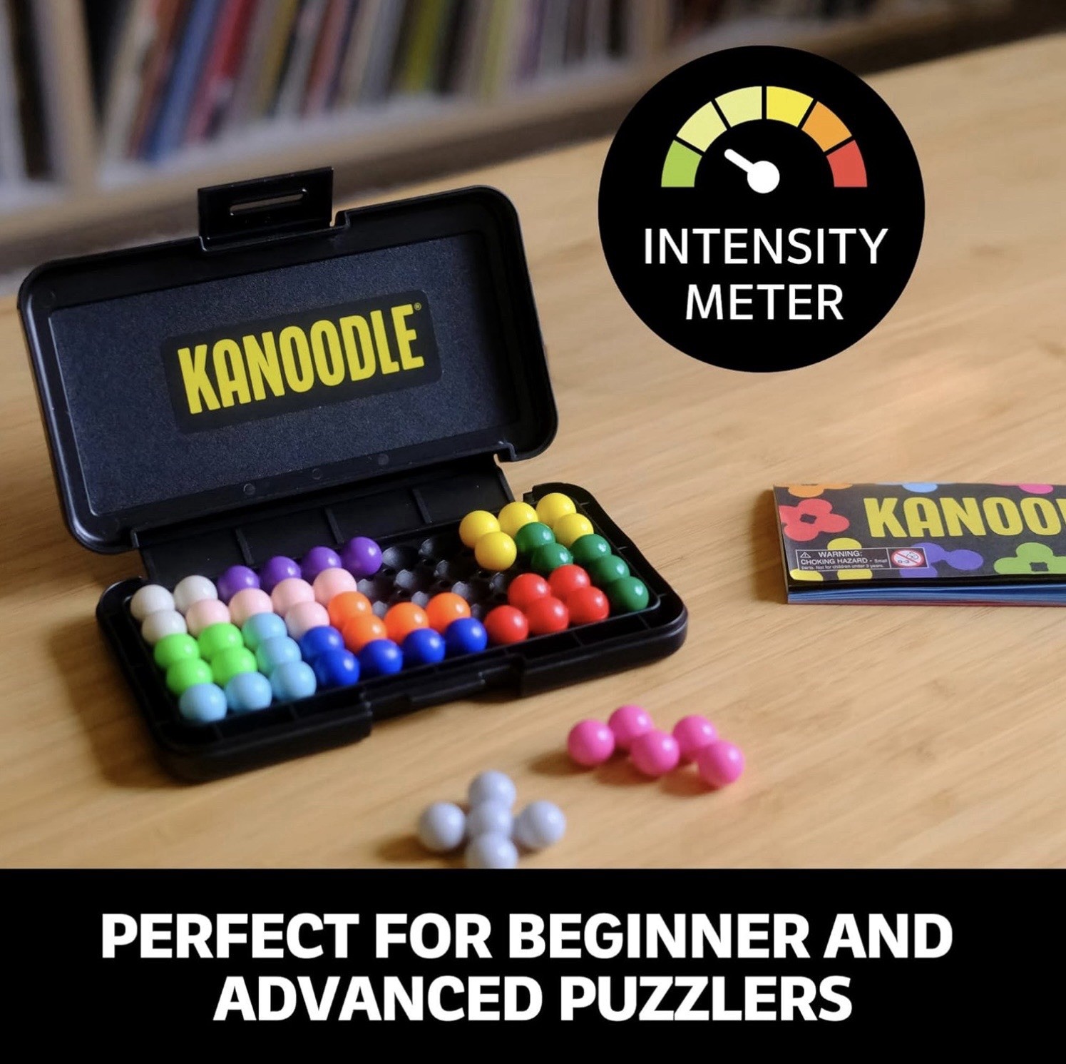 Kanoodle Puzzle Brain Teasing Game 101 Educational Puzzles Challenges Ages 7+