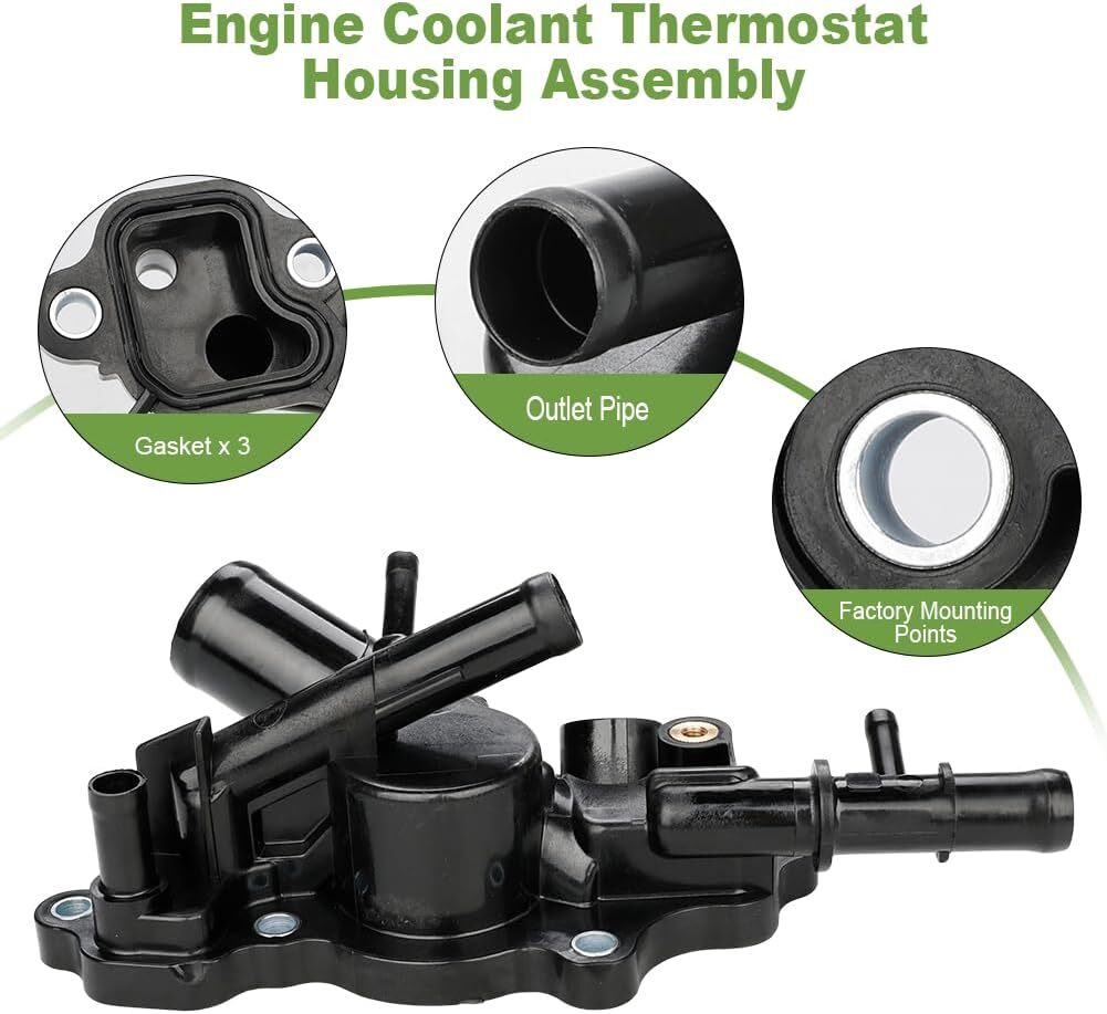 Engine Coolant Water Outlet Compatible with Nissan Sentra Compatible with Nissan