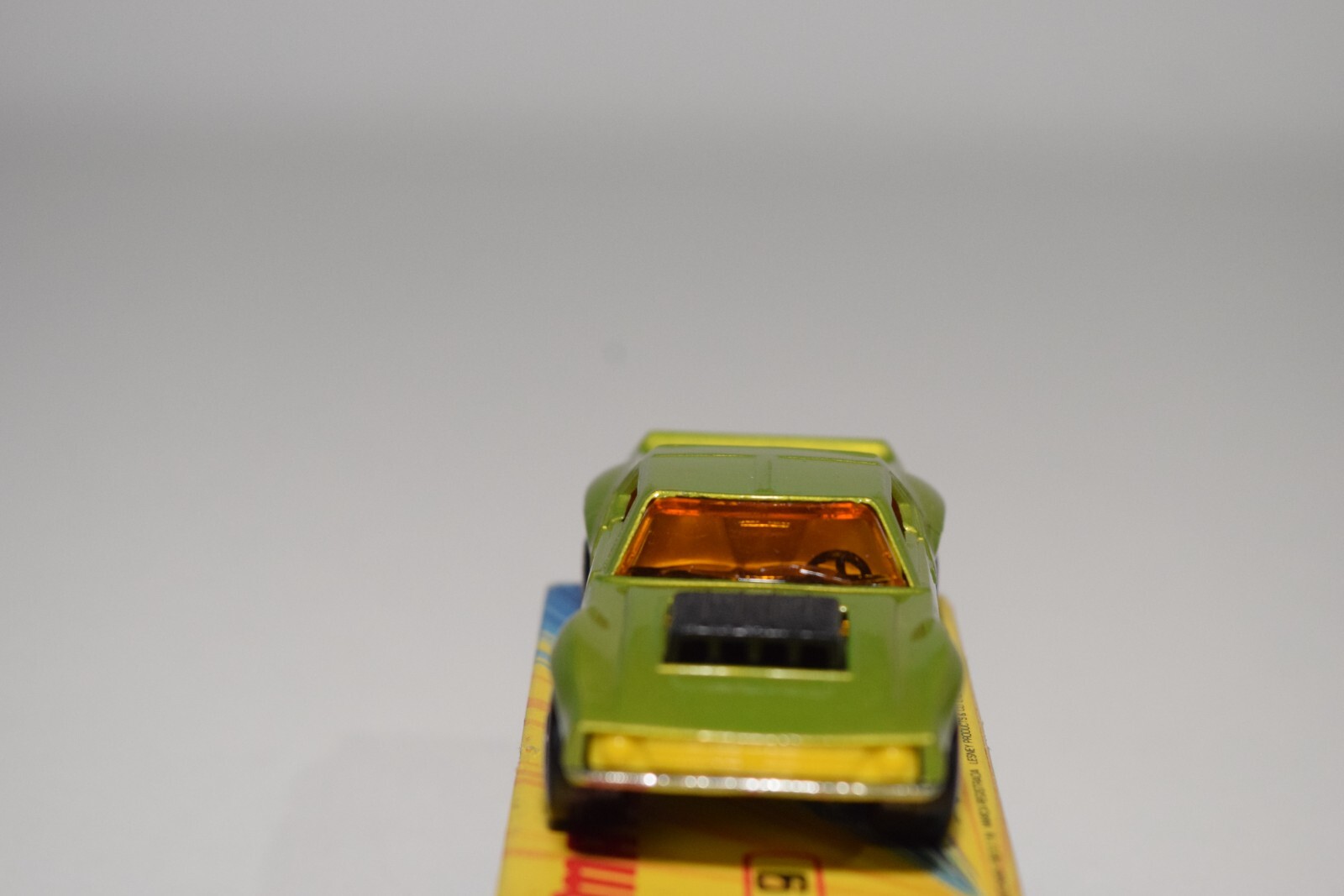 A94 1:64 3 INCH MATCHBOX SUPERFAST 9 AMX JAVELIN METALLIC GREEN MIB
