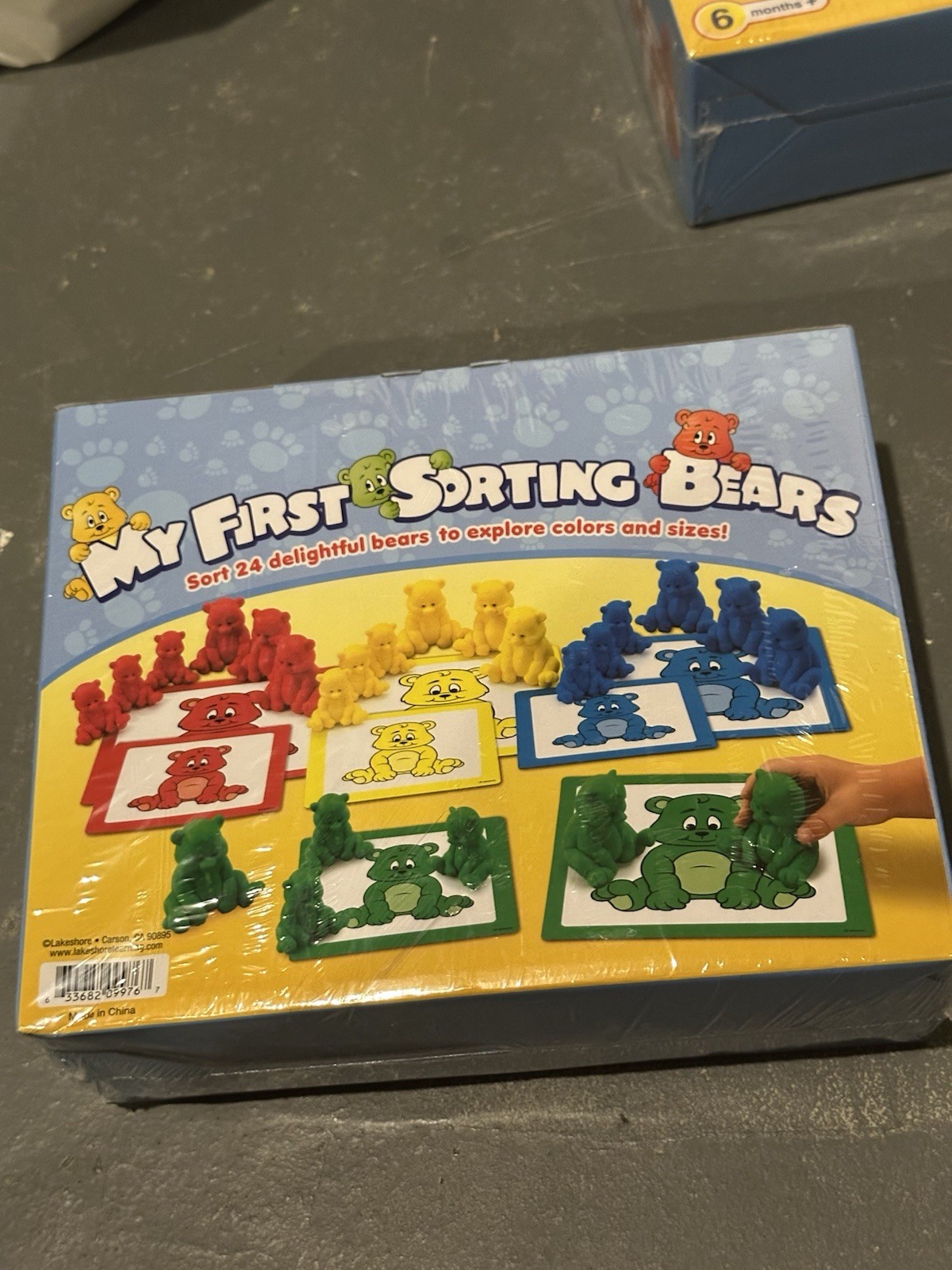 Lakeshore My First Sorting Bears Sorting Toy Set, Colors & Sizes, Bear Theme