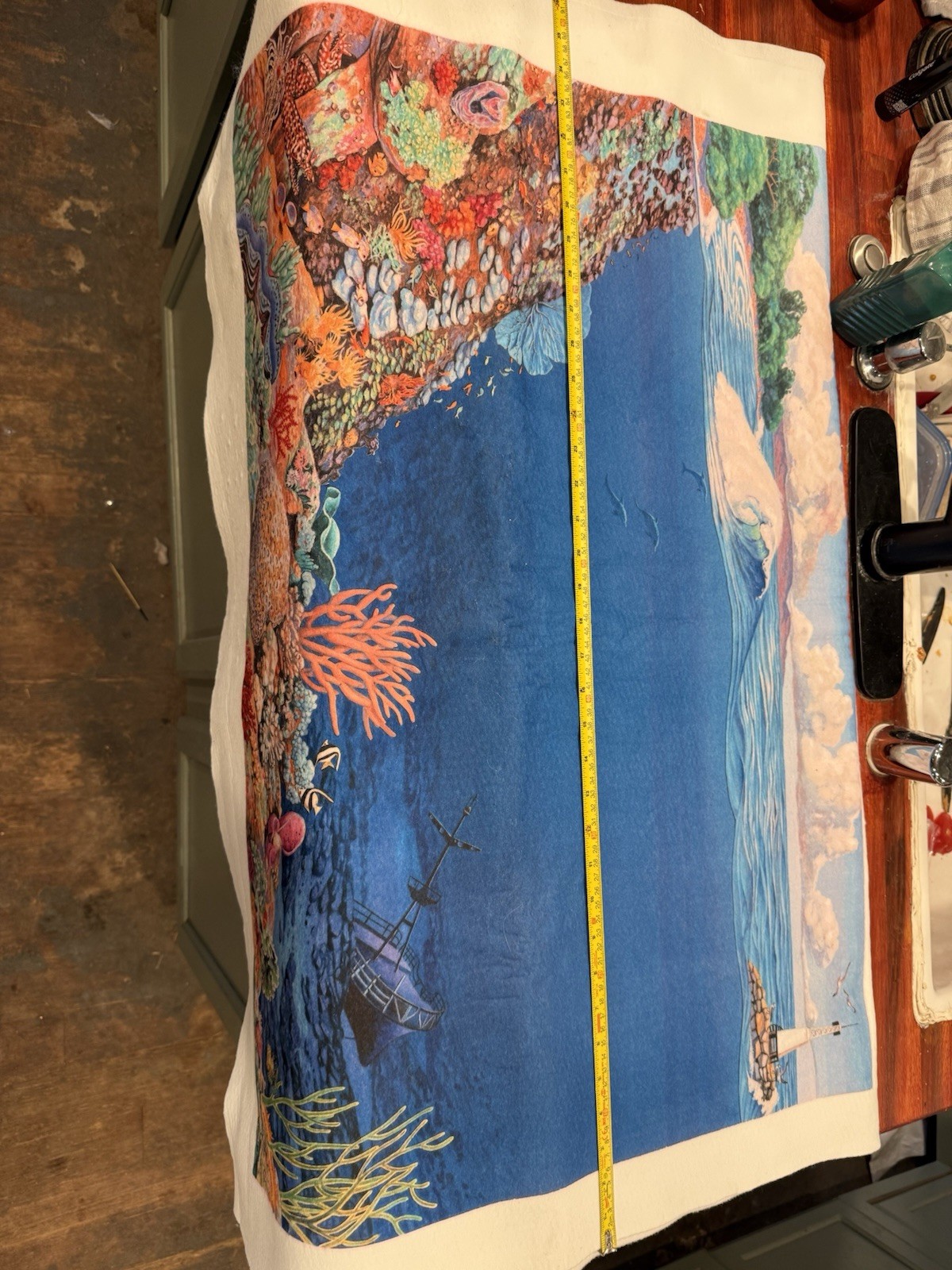 New Felt Board Story Telling Under the Sea 1996 Teacher educational Toy