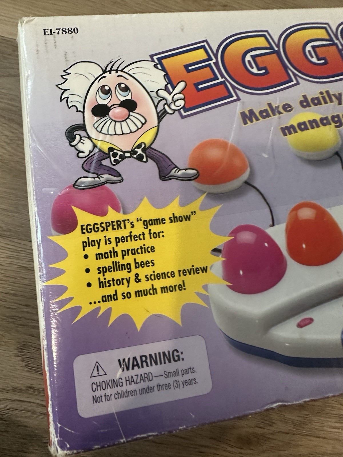 2001 EGGSPERT EDUCATIONAL MATH ELECTRONIC TEACHER CLASSROOM AID BUZZER SYSTEM