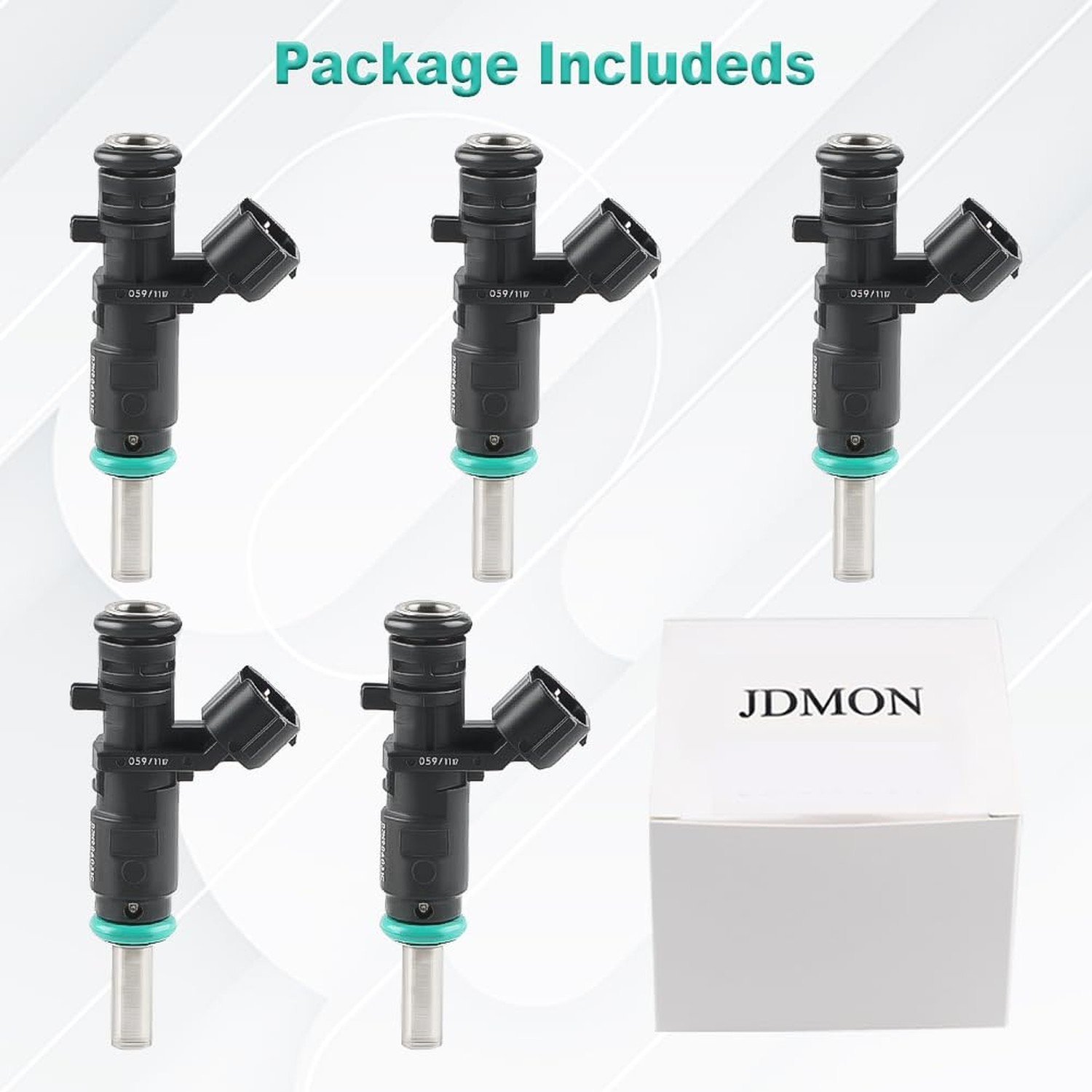 JDMON Fuel Injectors Replacement for 07K906031C FJ1067 | Compatible with VW V…