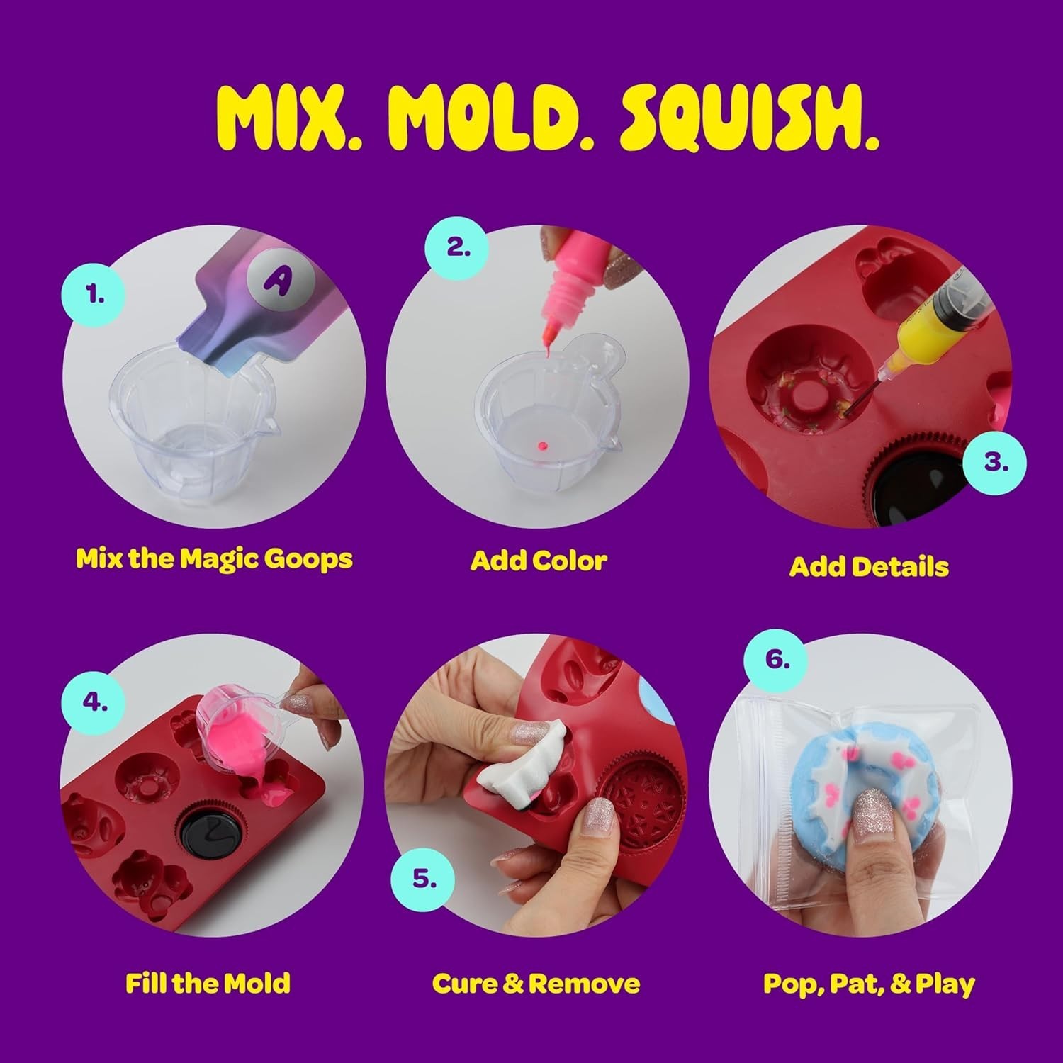 Taba Squishy Making Kit for Kids – Kids Crafts – 6 7 8 9 10 11 12 Year Old Girl