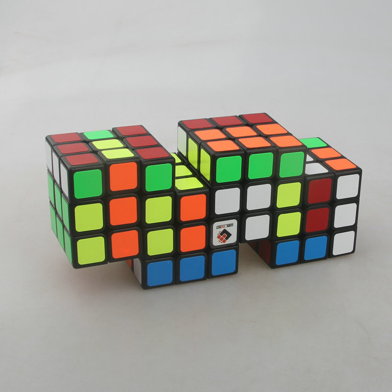 Magic Puzzle Twist Cube Four Siamese Restricted Rotation Brain Teasers Toys Gift