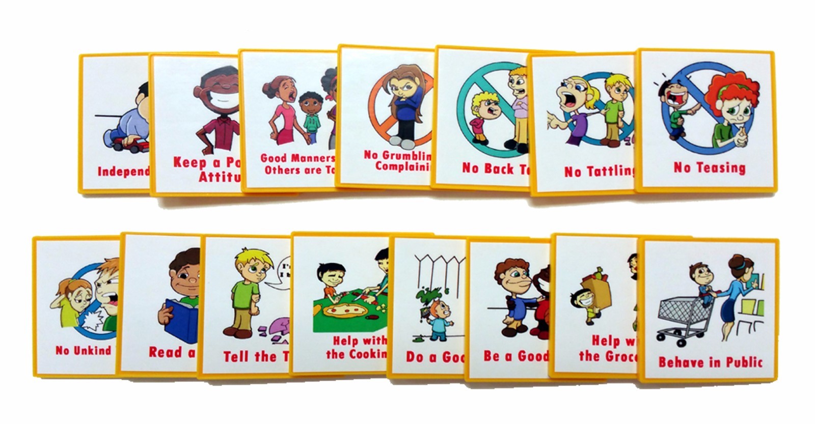 Kenson Kids I Can Do It reward chart Supplemental Behavior Pack, 15 Tasks
