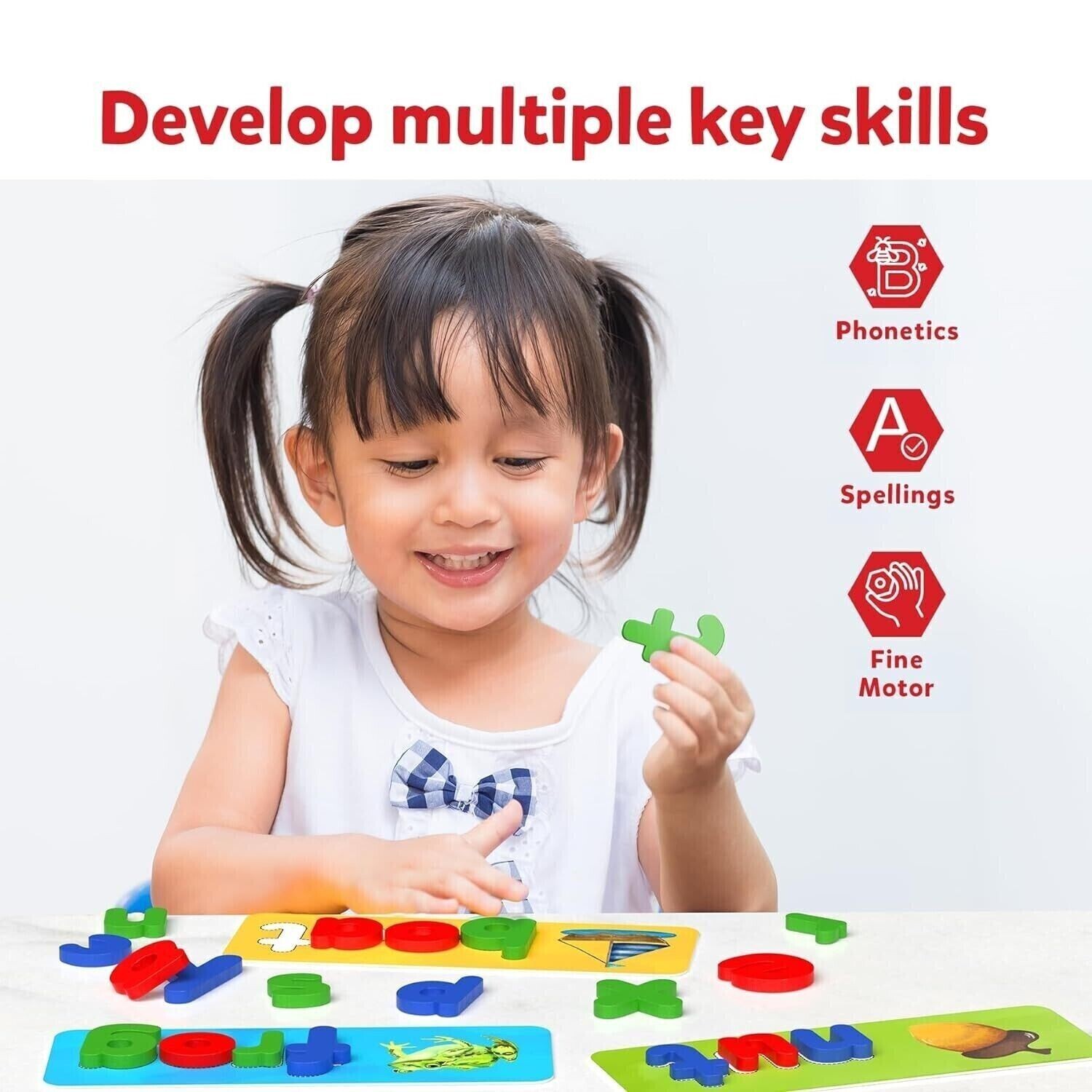 Skillmatics Preschool Learning Activity – Ready to Spell Free Shipping