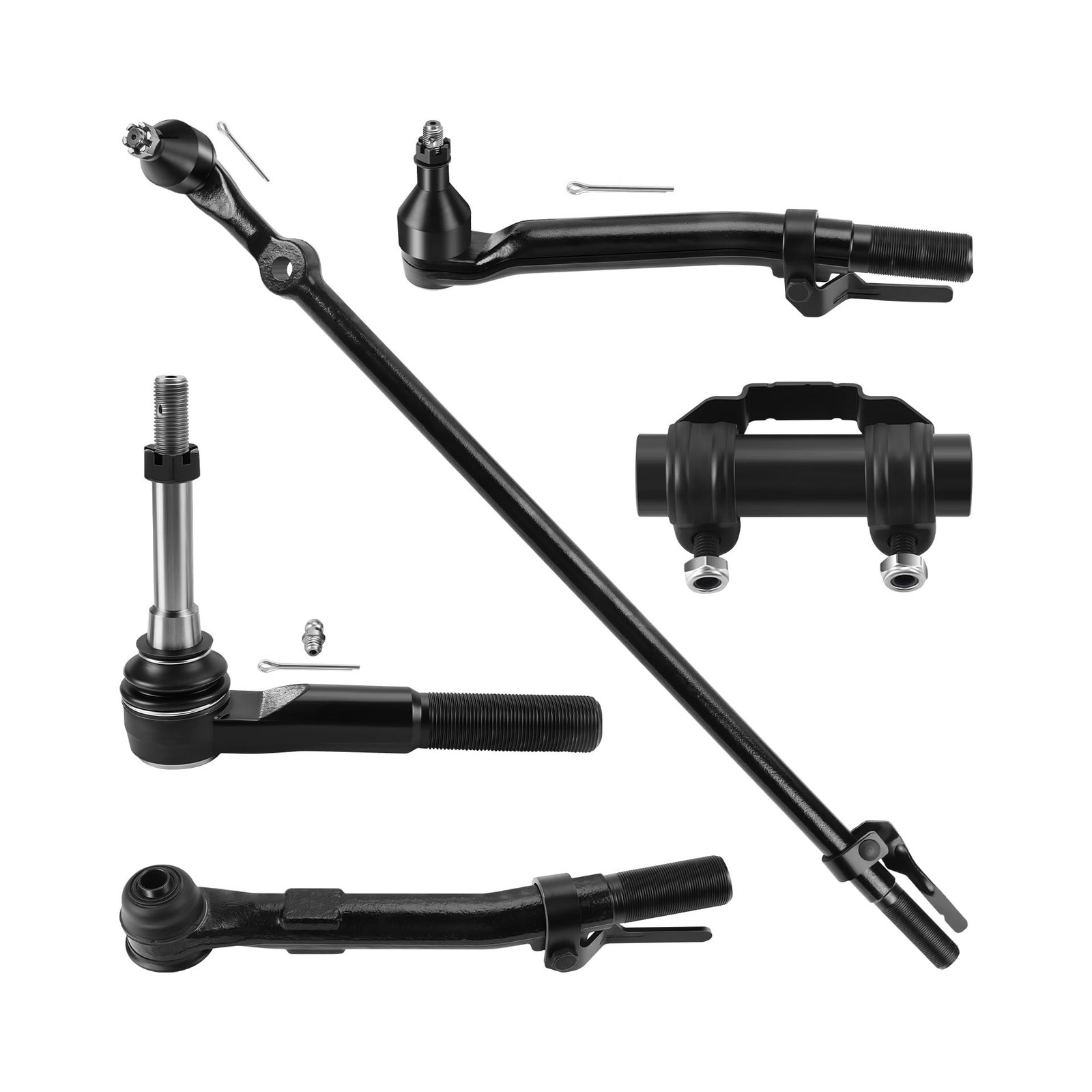 LCWRGS Front Tie Rod Ends Kit for 2005-2016 Ford F-250 F-350 Super Duty 4WD 4…