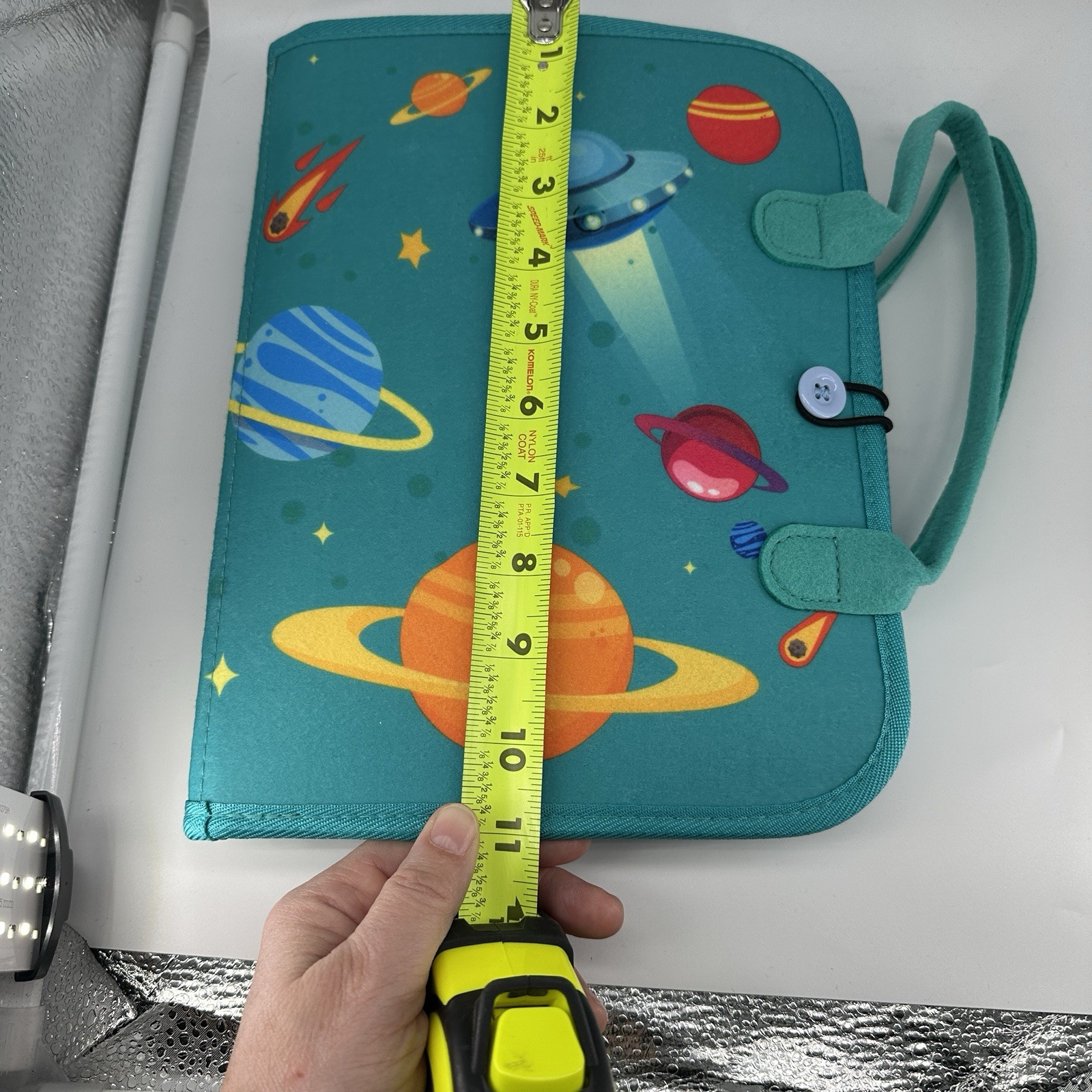 Toddler Busy Board Book With Handles Ages 3+