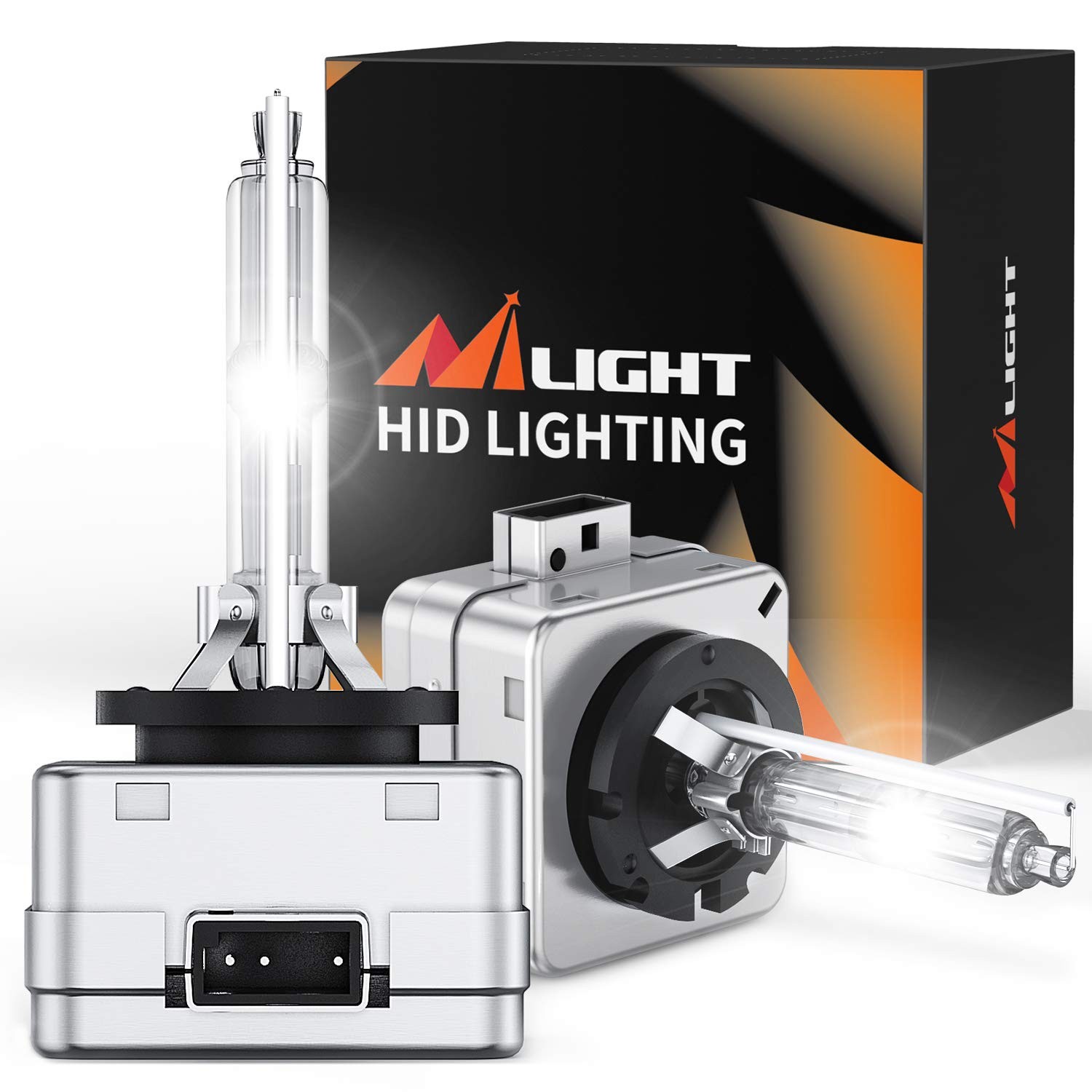 Nilight D3S HID Headlight Bulbs, Super Bright D3S HID Bulb 6000K Diamond White H