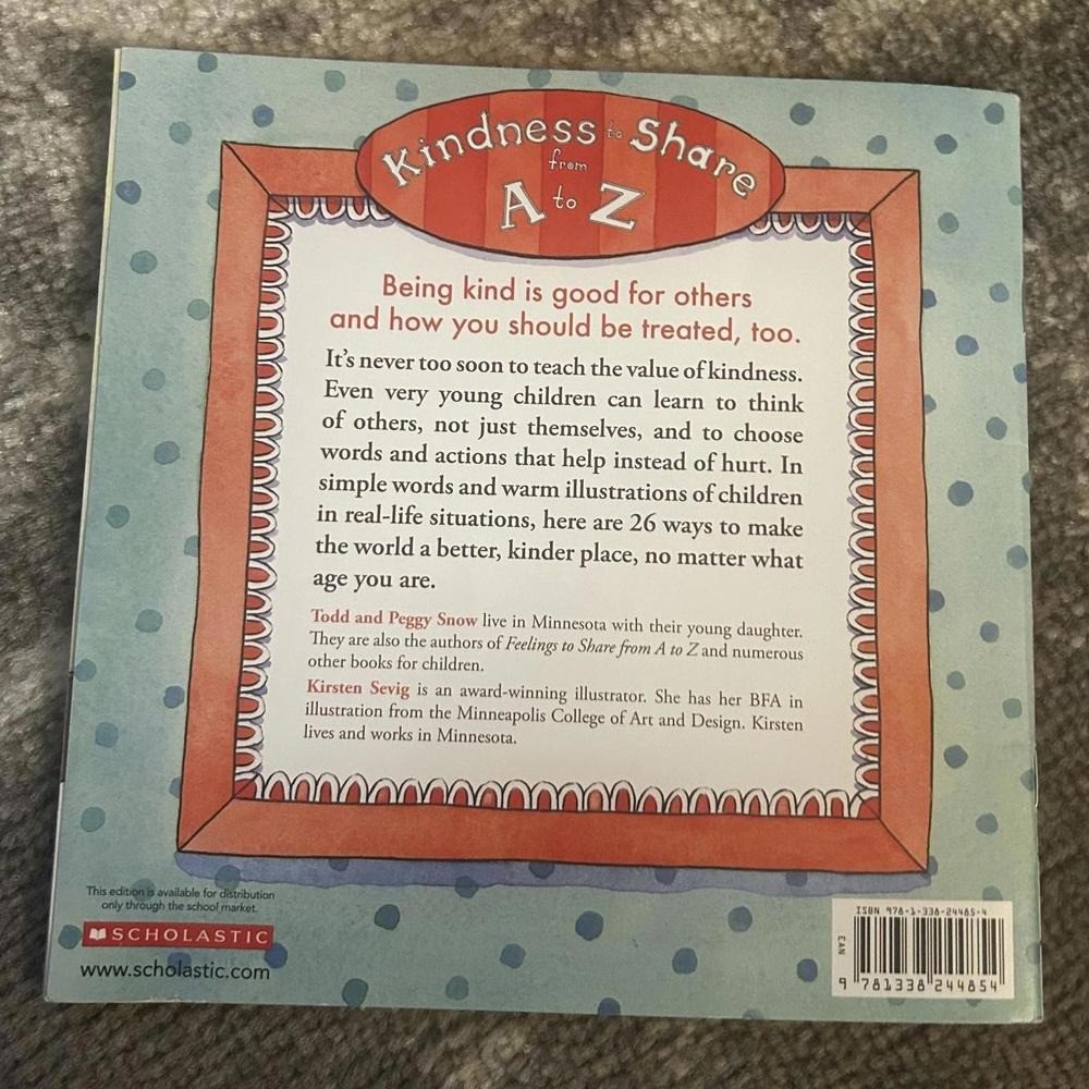 Scholastic Kindness & Manners Themed Books