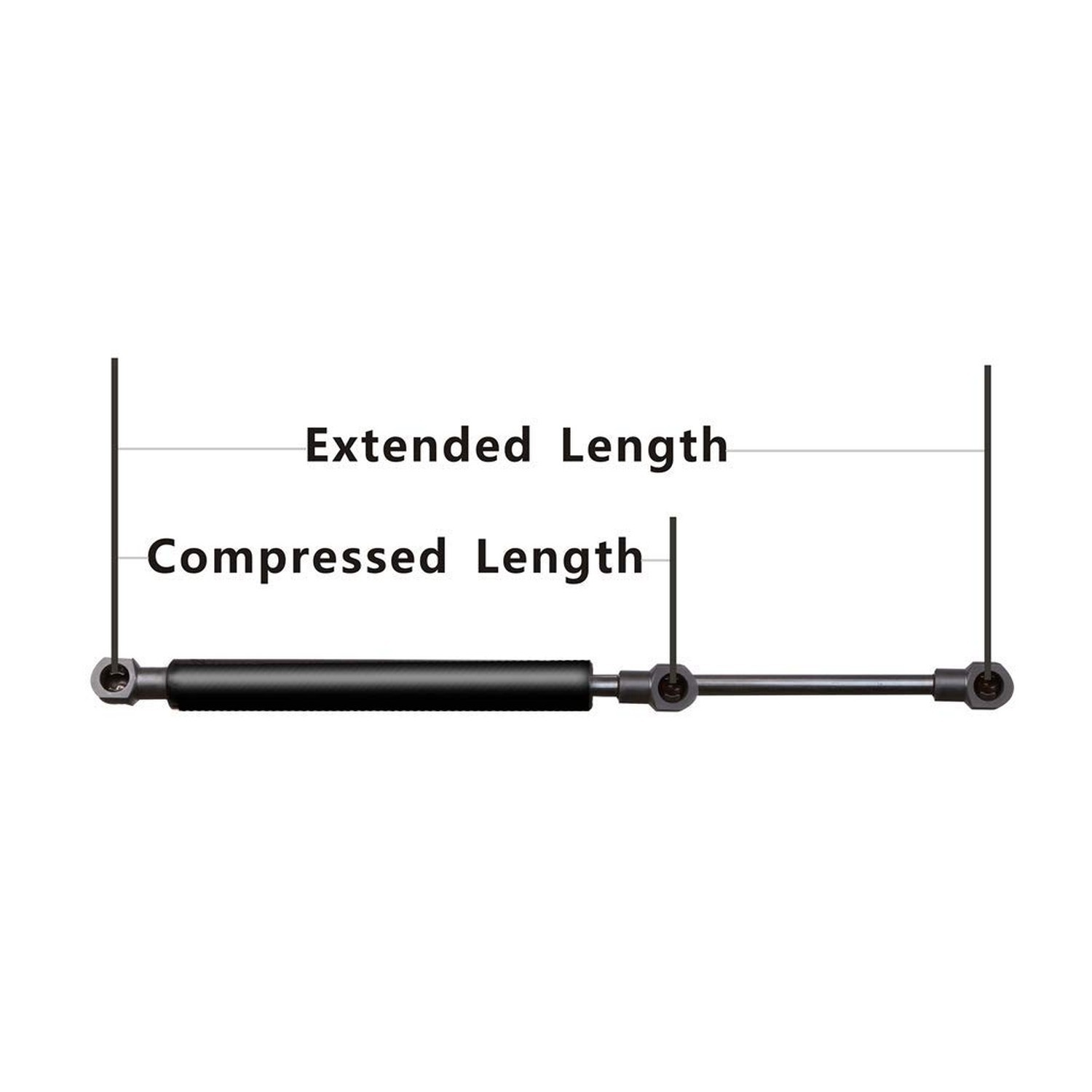 6364 Front Trunk Lift Supports Shocks Struts Arms Prop Rod Damper Gas Springs…