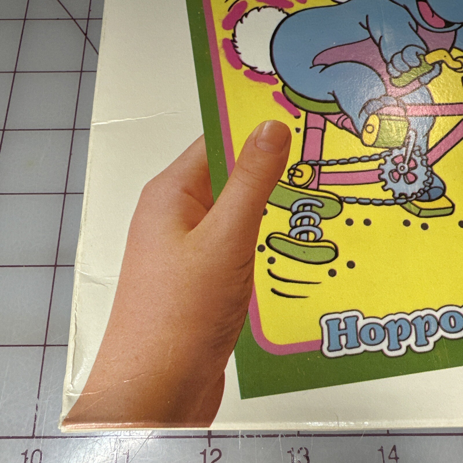 Wuzzles Sewing Cards by Colorforms 1985 Hasbro Bradley Cartoon Printed In USA @