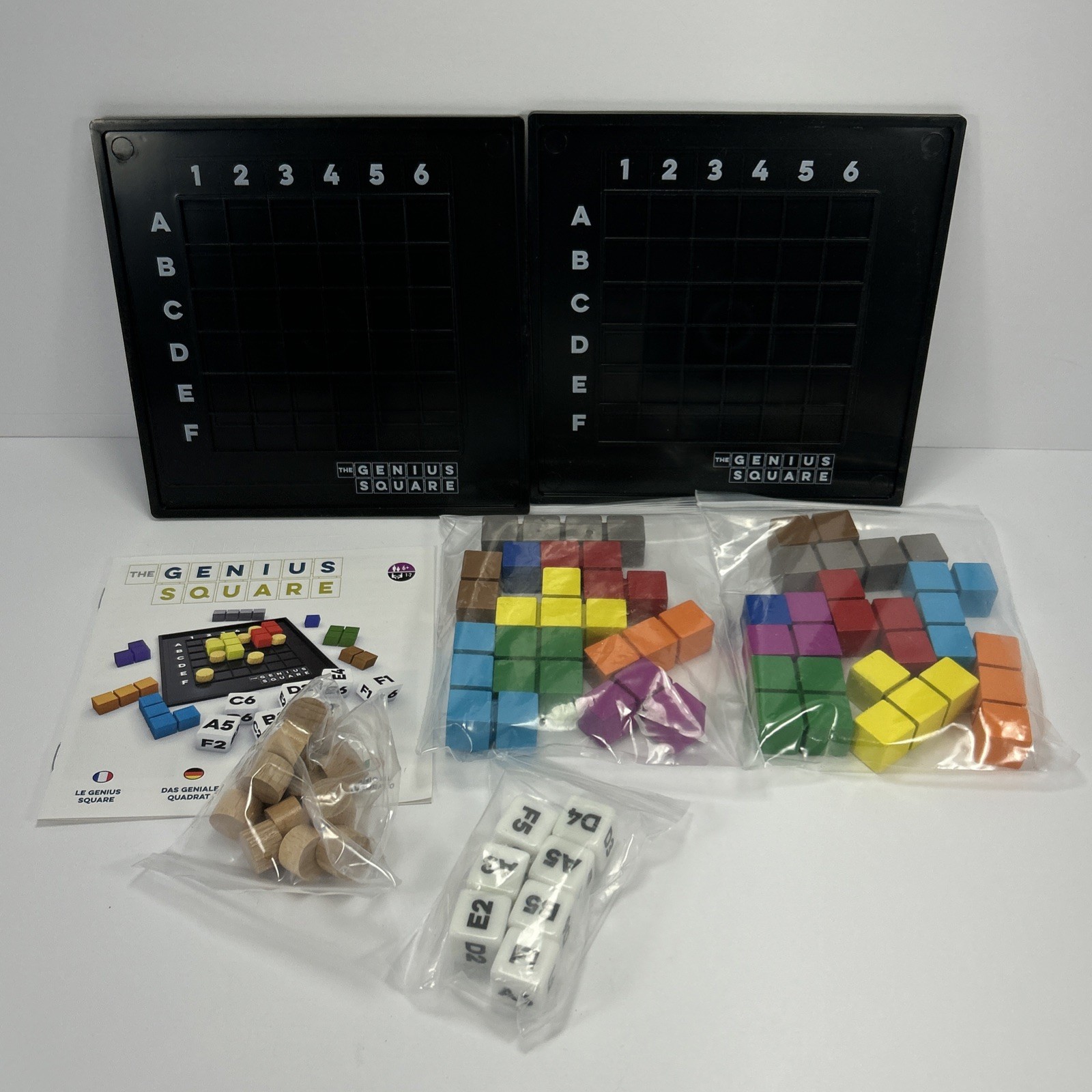 THE GENIUS SQUARE Stem Race Game Complete – 2018 Happy Puzzle Co.