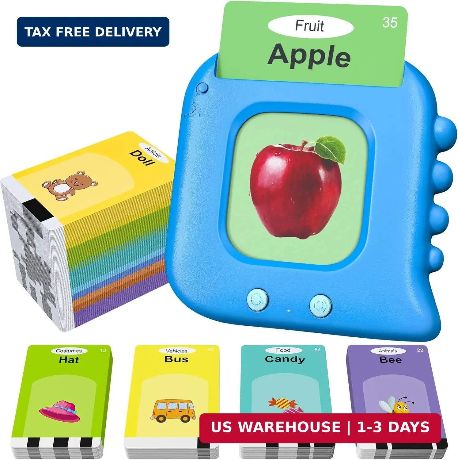 Talking Flash Cards for Toddlers 240 Sight Words Montessori Learning Toy