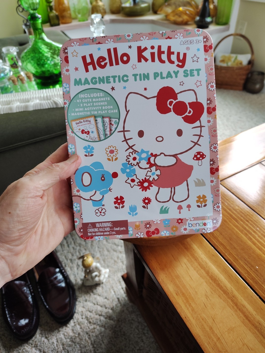 Hello Kitty Magnetic Creative Play Activity Tin Set NEW SEALED