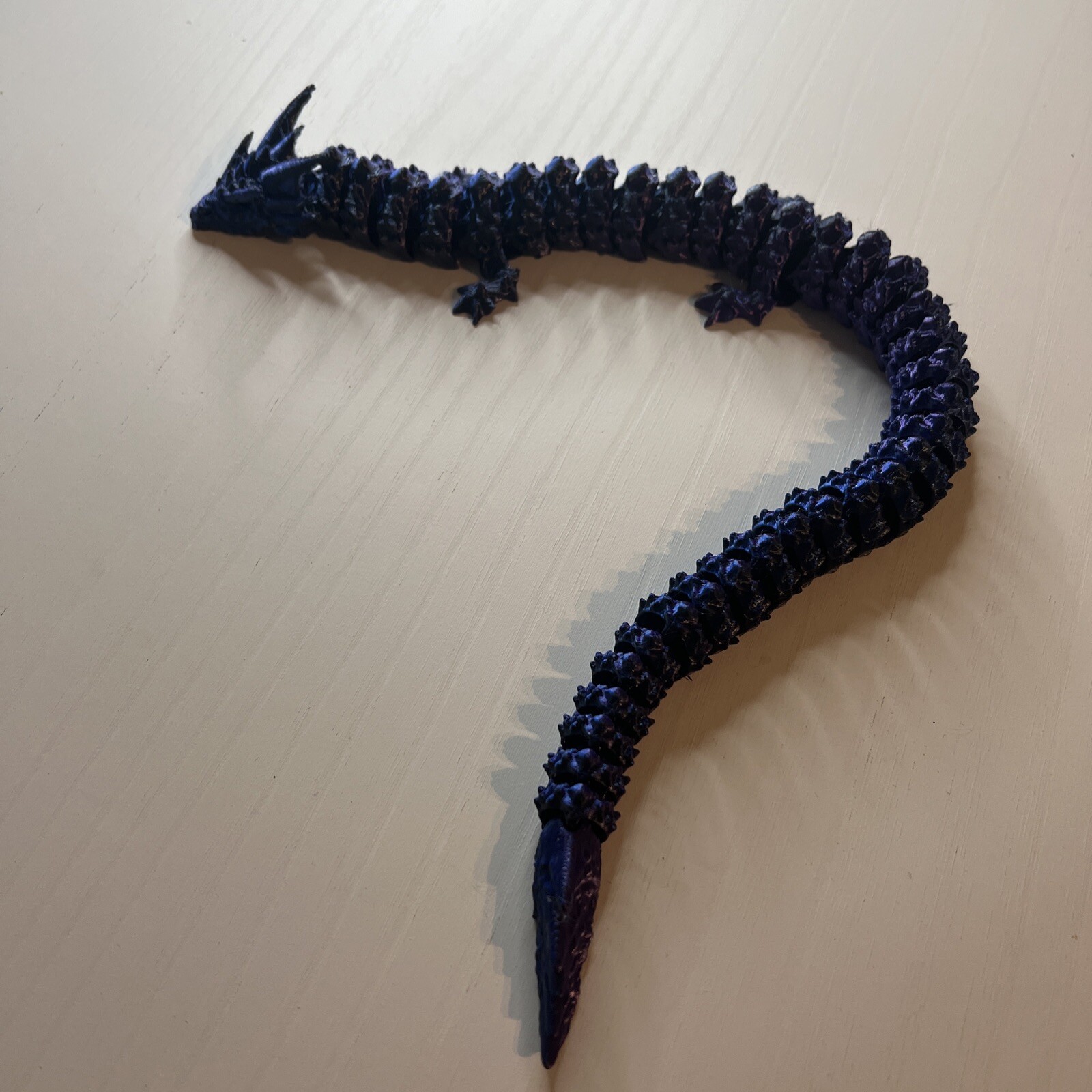 Dragon 3D Printed, Flexible, Art Sculpture Collectible – New