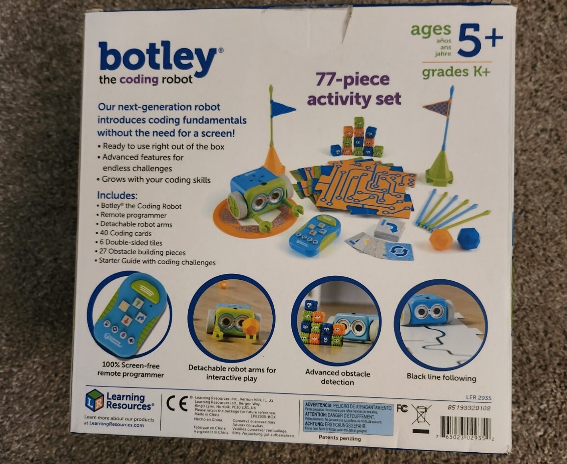 Botley the Coding Robot Activity Set – 77 Pieces (BRAND NEW)