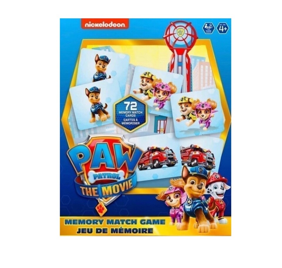 New Children’s 72 Card Memory Match Game. Ages 3+ Pick Your Character