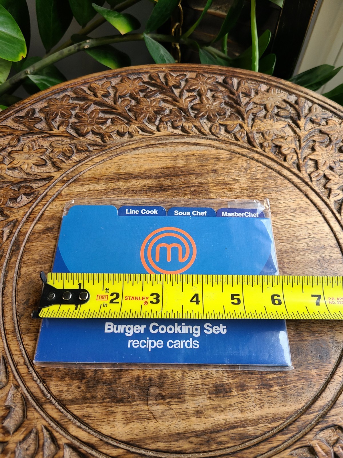 MasterChef Junior Burger Cooking Set Kids Kitchen Kit Recipe Cards Chef