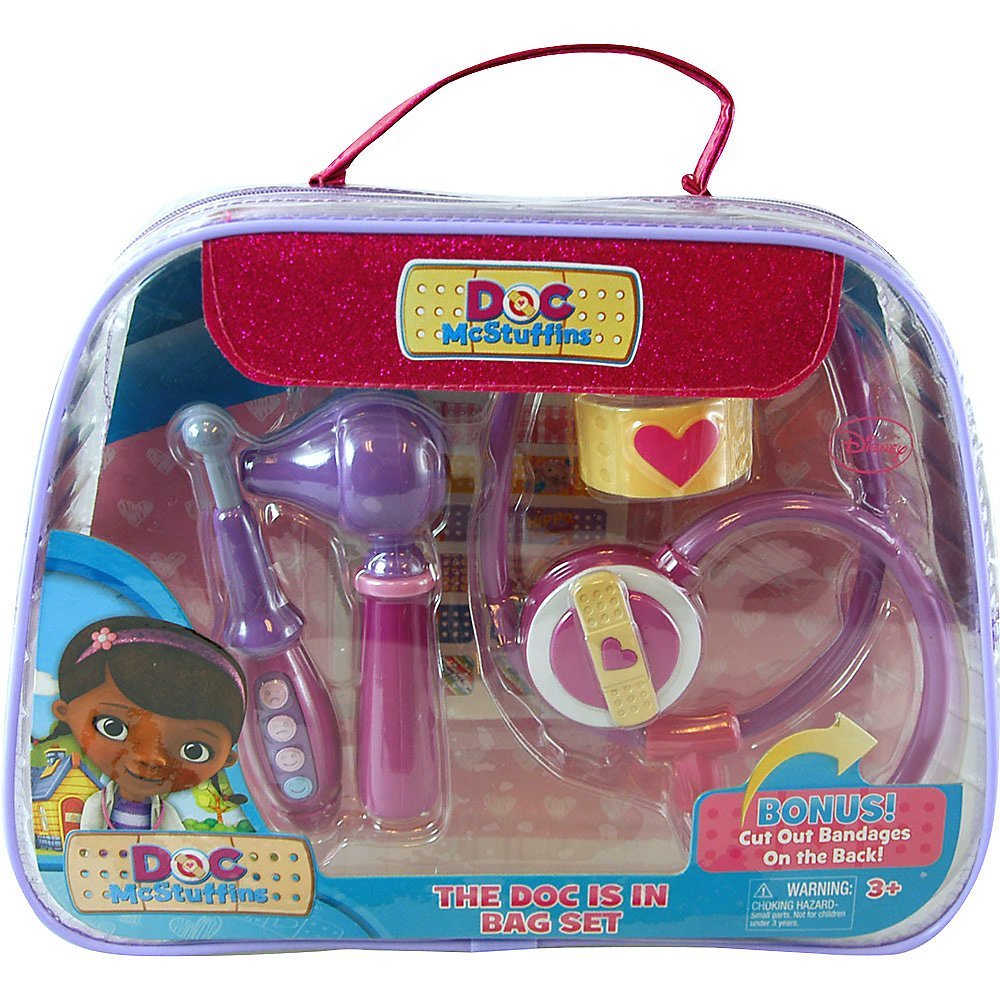 Doc McStuffins Check Up Backpack Set Kid Girl Toy – FREE SHIPPING