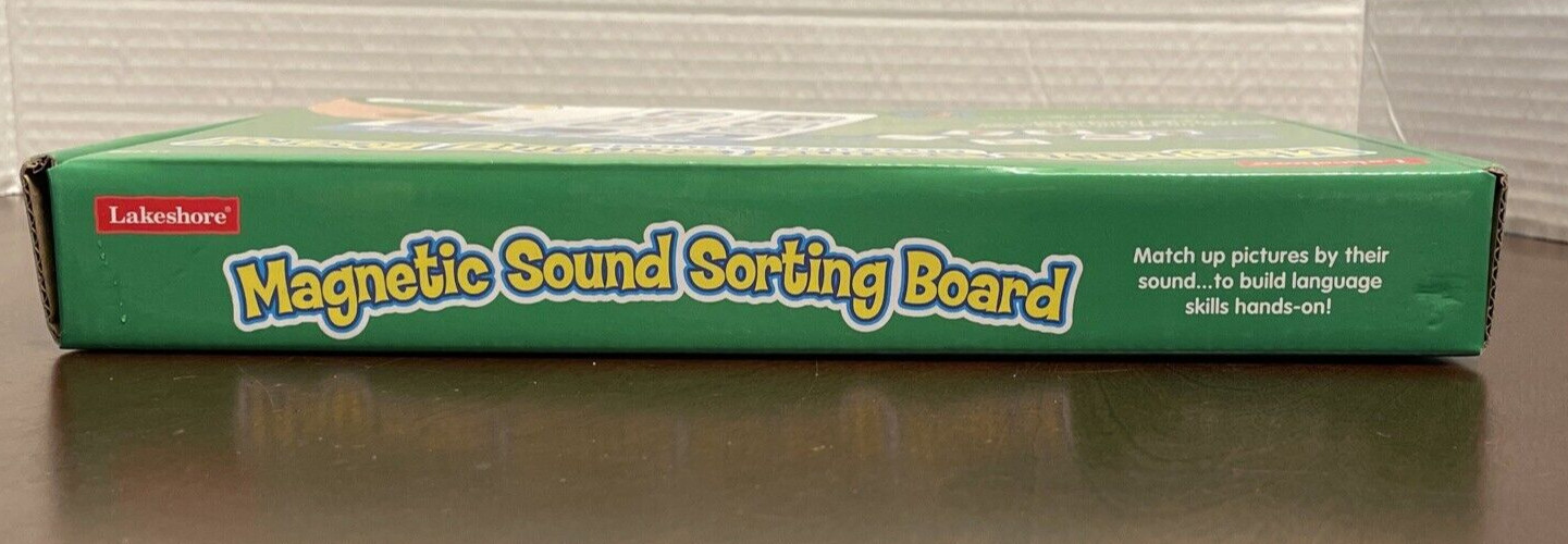 Lakeshore Rhyming Sounds Magnetic Sorting Board Matching Educational Teaching