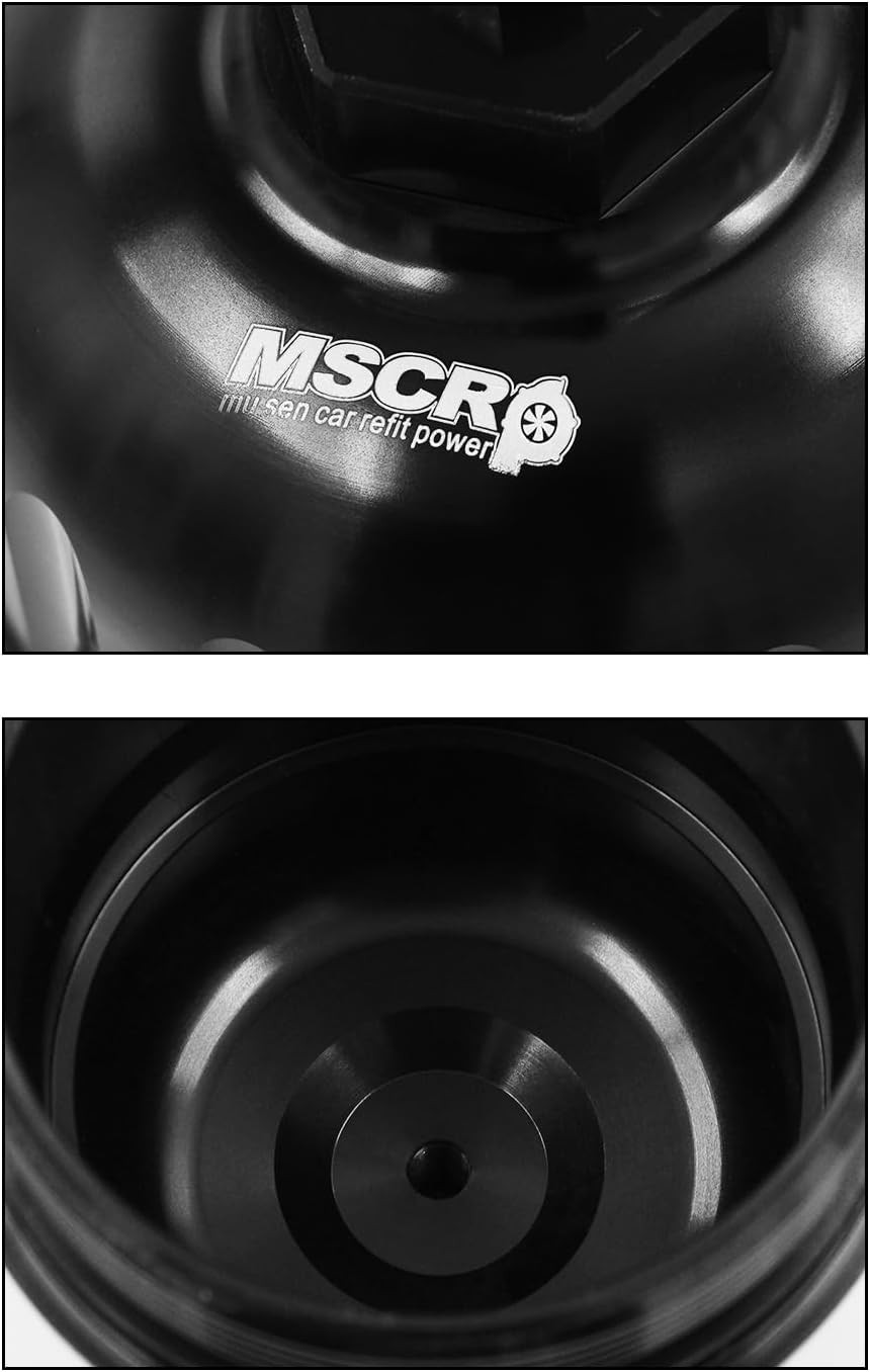 Billet Fuel Filter Housing Cap Compatible with 2017-2019 Chevy/GMC 6.6L L5P