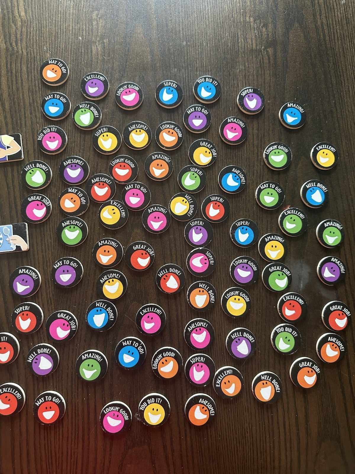 Chores & Behavior Magnets With Positive Happy Faces For Kids/Special Needs