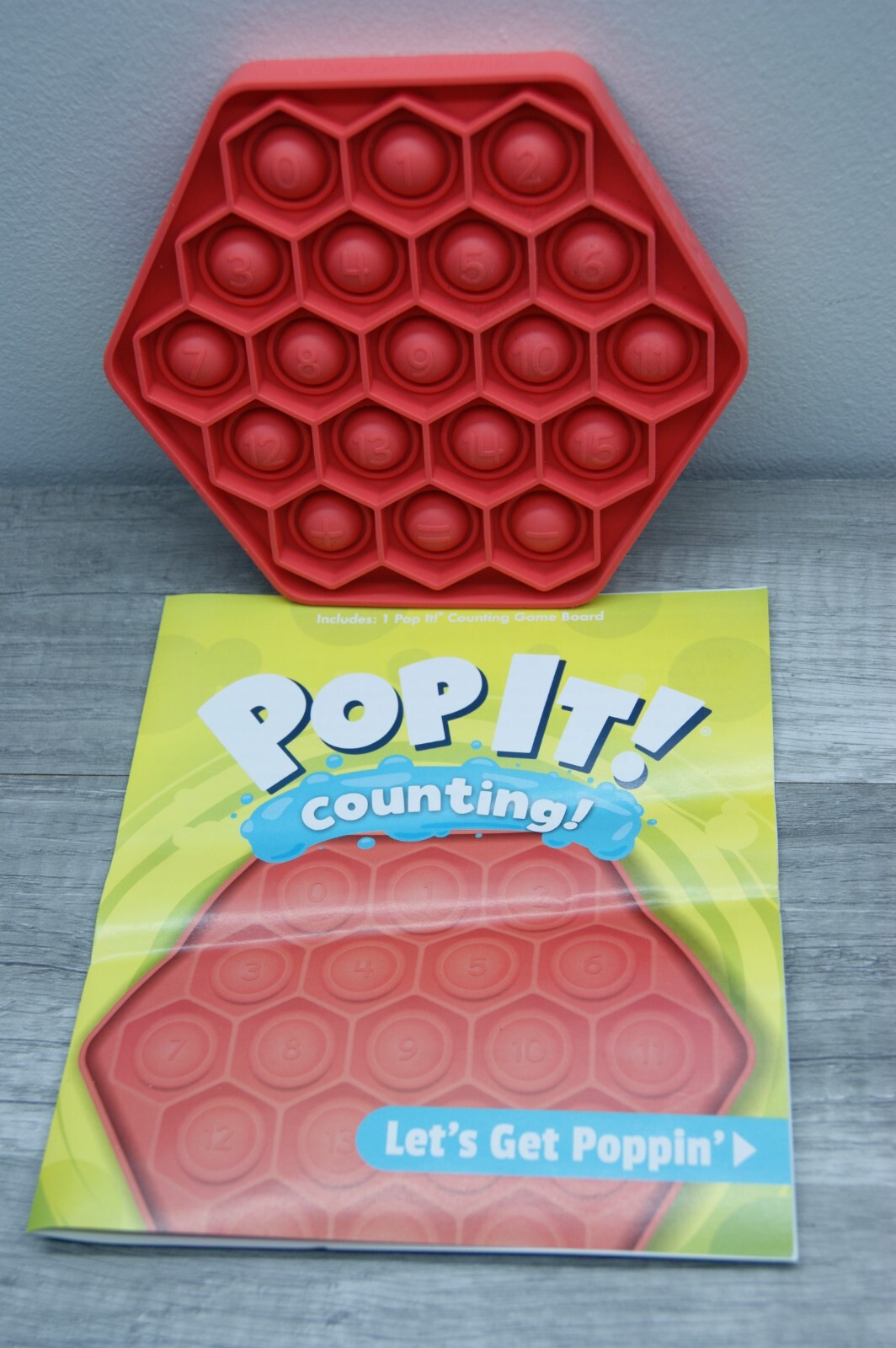 Chuckle & Roar/POP IT! Counting Game/ Learning/educational Ages 3 To 10 NIB