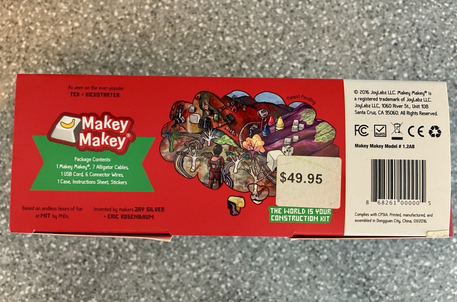 NEW 2016 JOYLABZ Makey Makey Invention Kit For Everyone 1000s Of Possibilities