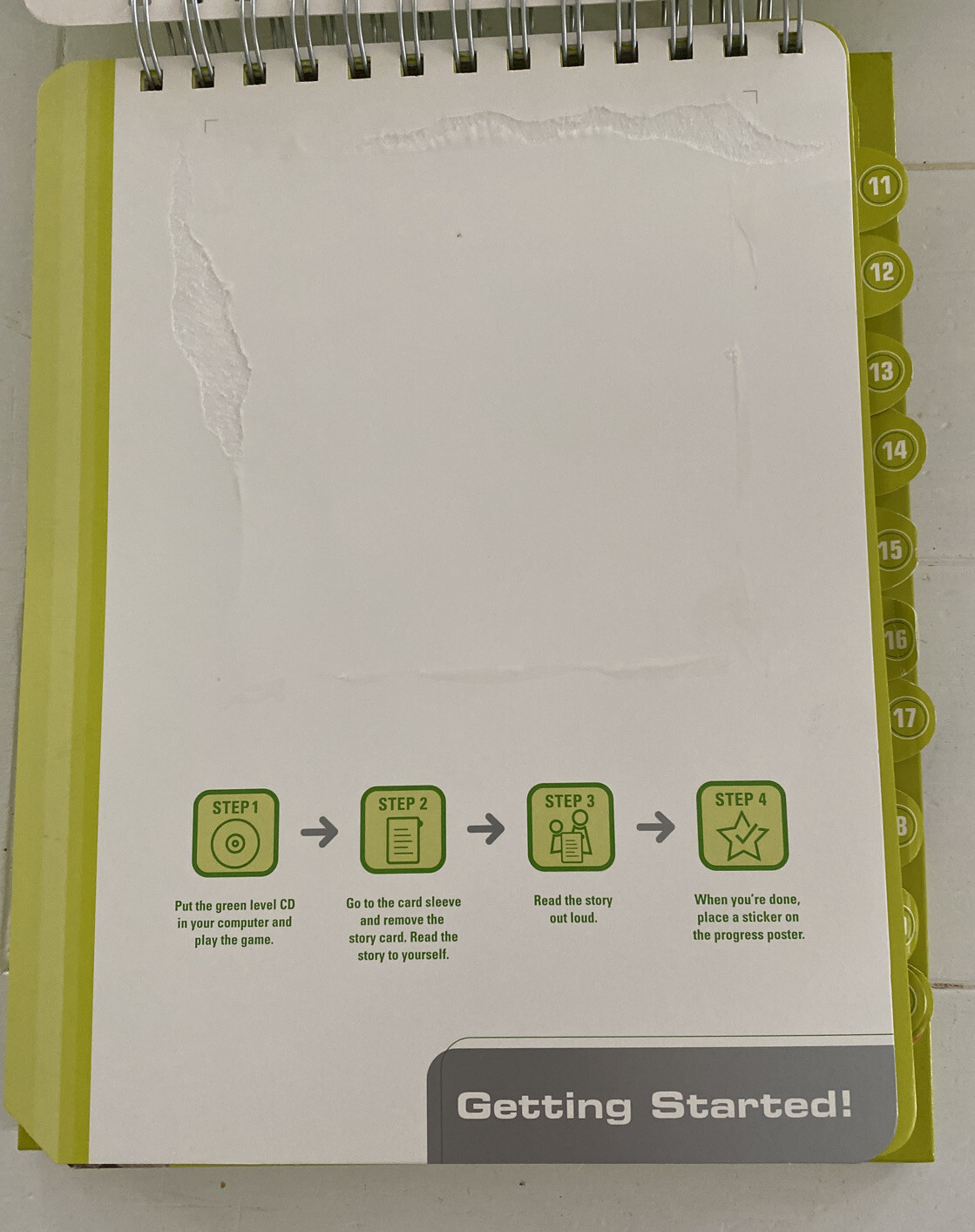 Hooked On Phonics Master Reader Green Level Easel Book Story Cards Pirates Reven