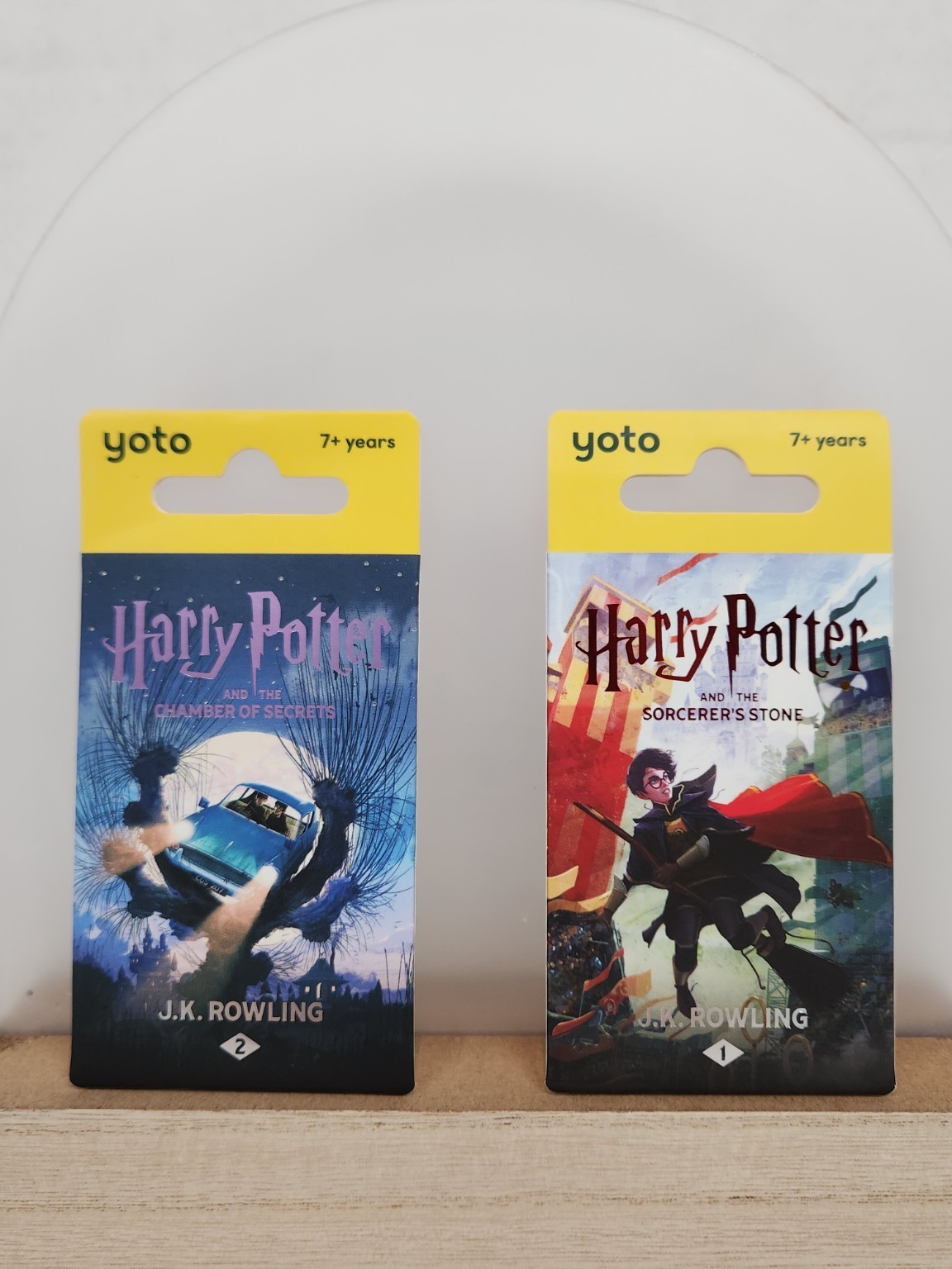 Yoto Harry Potter Sorcerer’s Stone Chamber of Secrets Audio Cards Bundle New