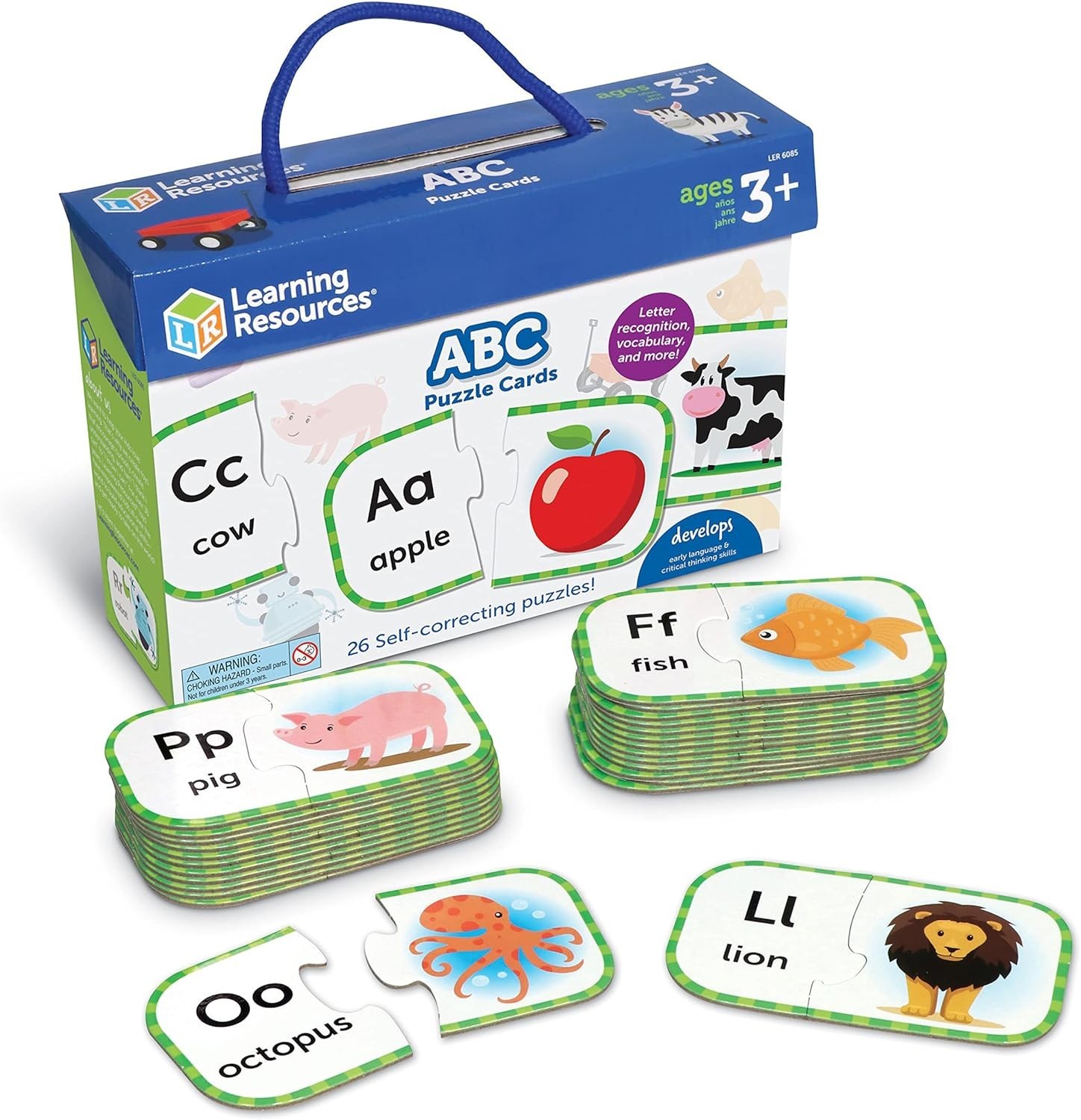 ABC Puzzle Cards, Kindergarten Readiness, Self Correcting Puzzles, Alphabet L…