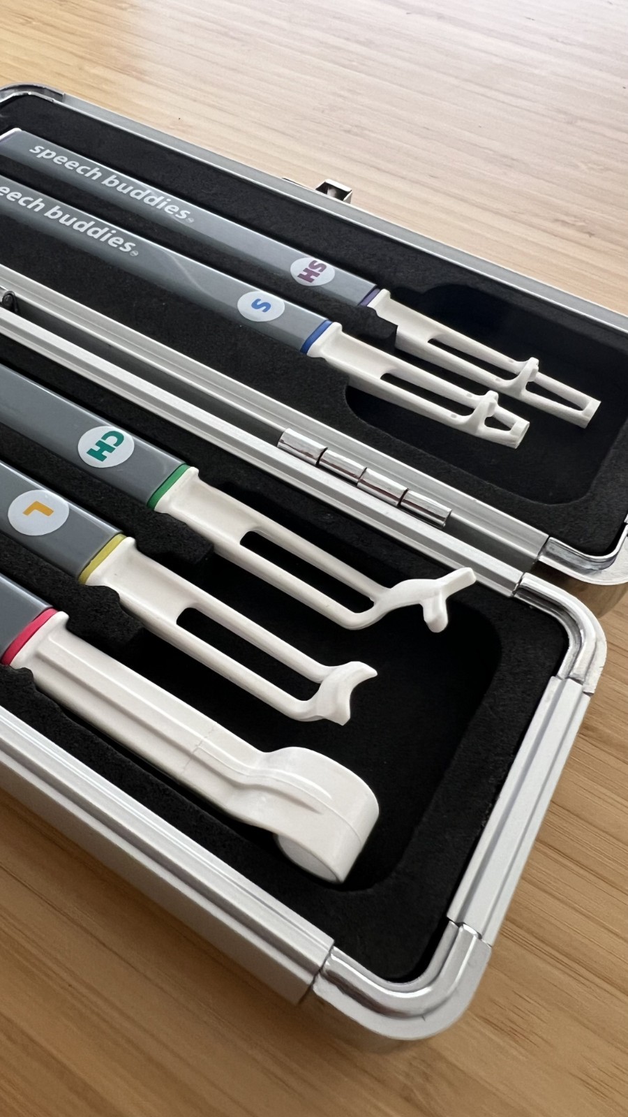 Speech Buddies Professional Set of 5 — Complete with Aluminum Case & Instruction
