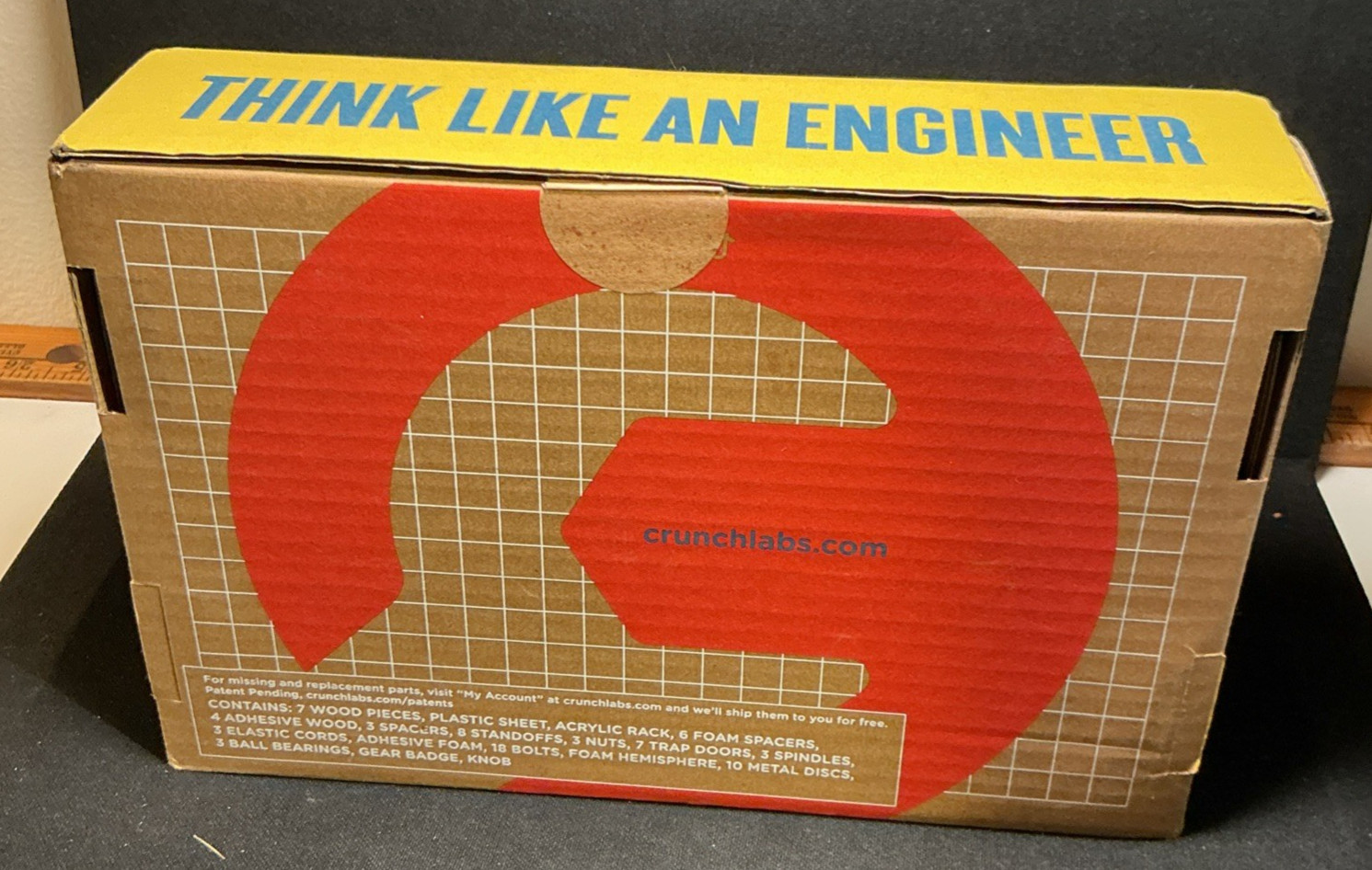 Crunch Labs By Mark Rober S.T.E.M. Build Box Trap Door Maze Think Like Engineer
