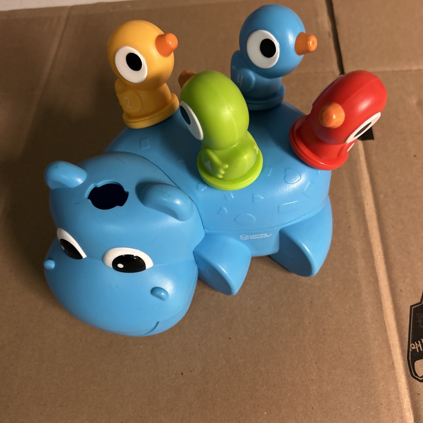 Learning Resources Huey The Fine Motor Hippo, Toy for Toddlers BB4