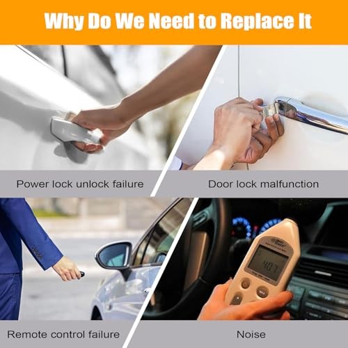 FZJDSD Front Driver Door Lock Latch Actuator Compatible with Mitsubishi