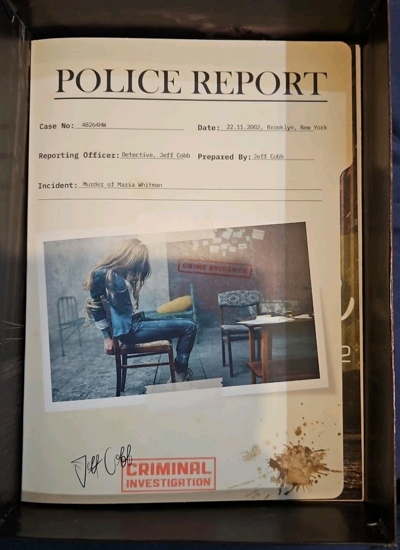 Crime Scene Game – Brooklyn 2002