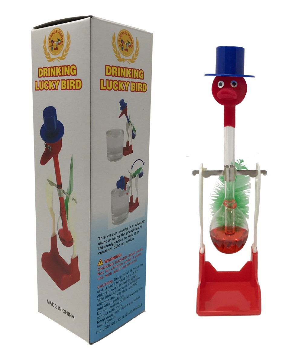 3 Classic Head Dunk Perpetual Motion Science Toy Retro Physics Desk Gadget Gift