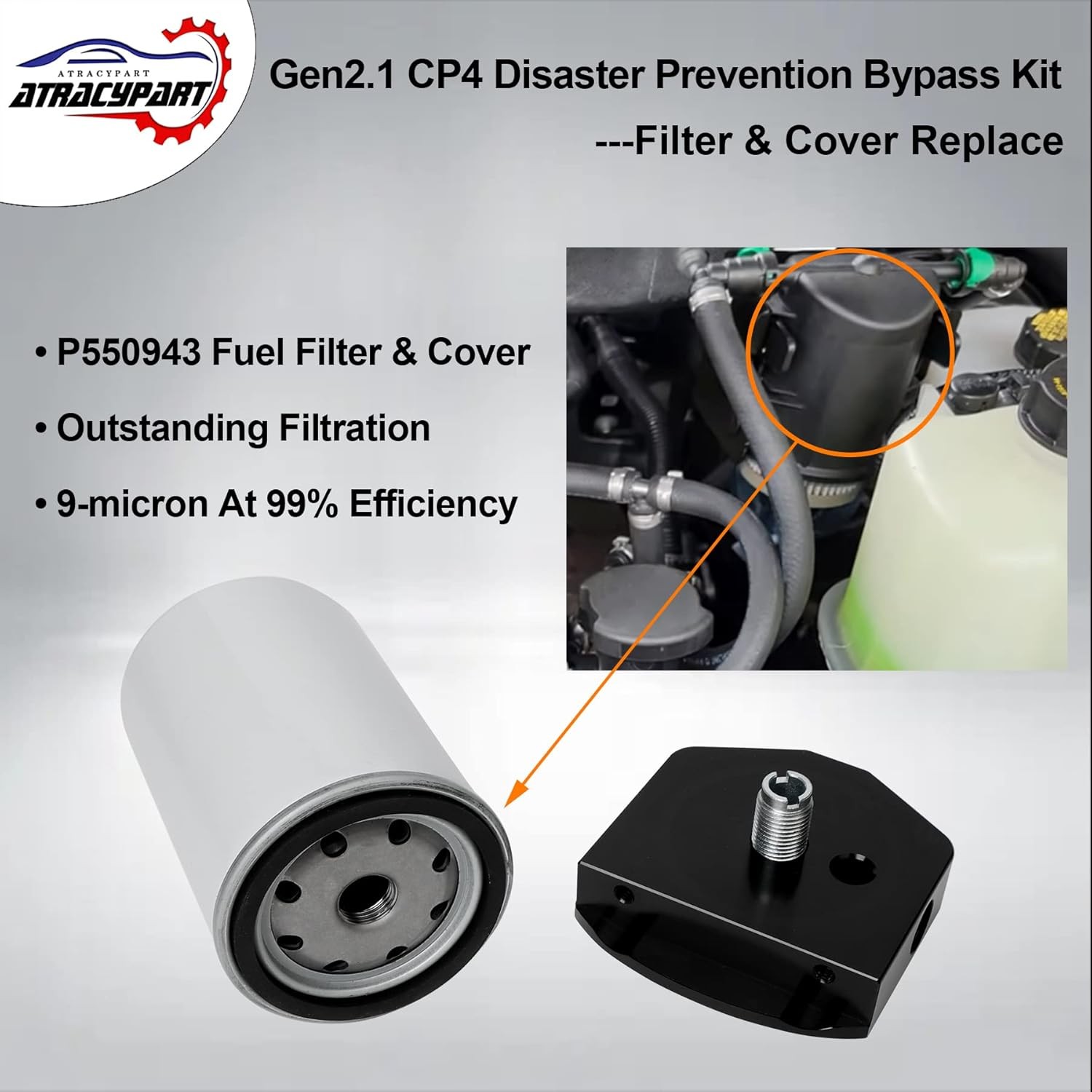 Diesel Gen2.1 CP4 Disaster Prevention Bypass Kit with Installation Instructions