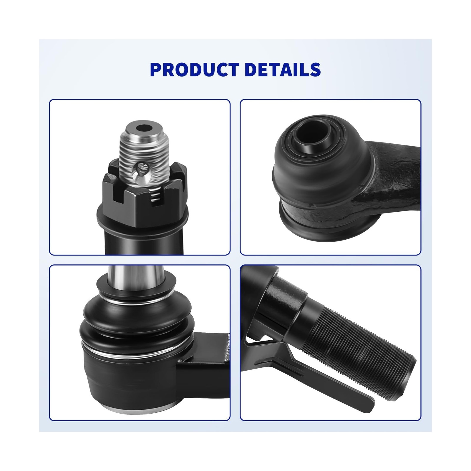 LCWRGS Front Tie Rod Ends Kit for 2005-2016 Ford F-250 F-350 Super Duty 4WD 4…