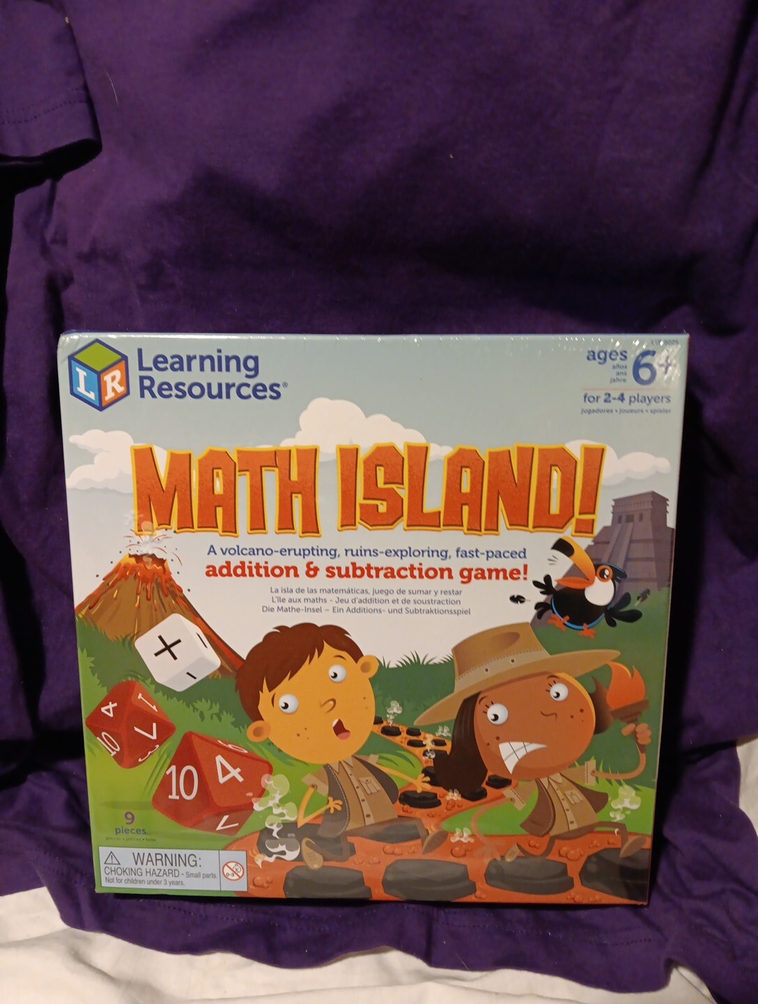 Learning Resources Math Island Addition & Subtraction Game Elementary Math NEW S