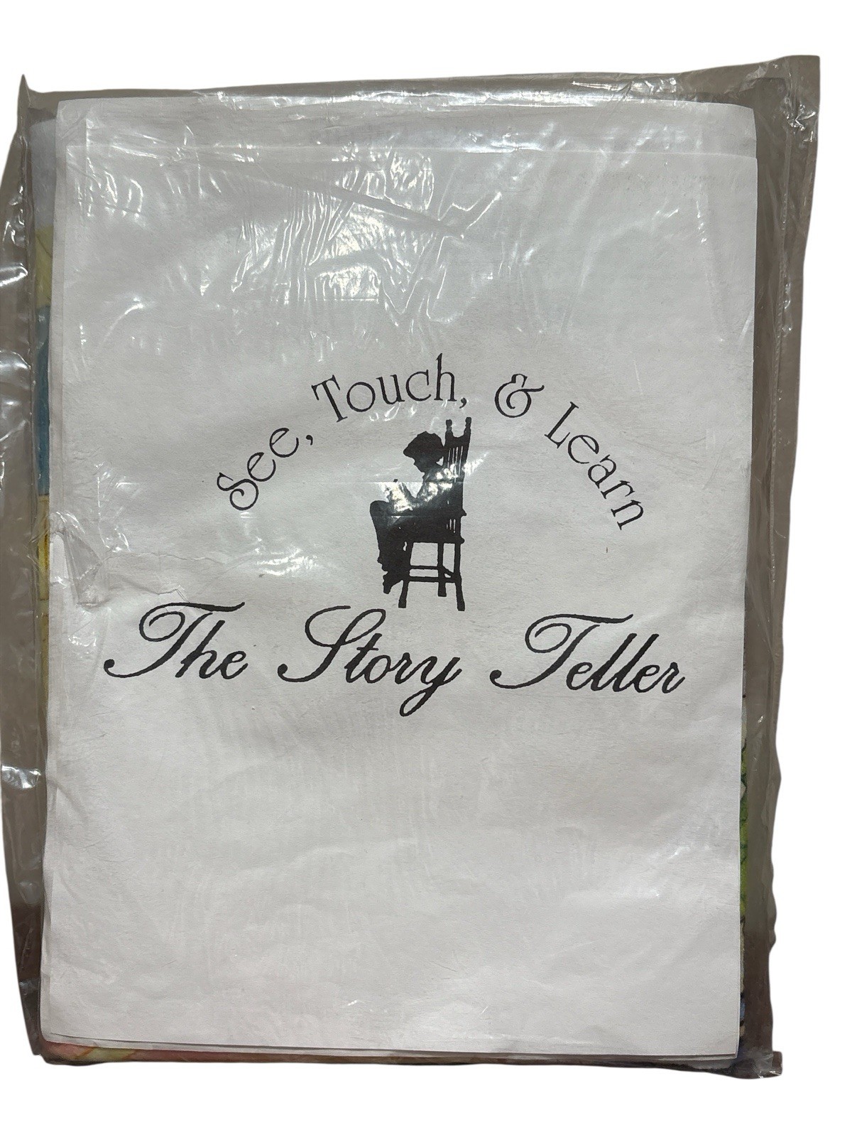 The Story Teller See Touch Learn Felt Cut-Outs BETTY LUKENS HOUSE School 80s USA