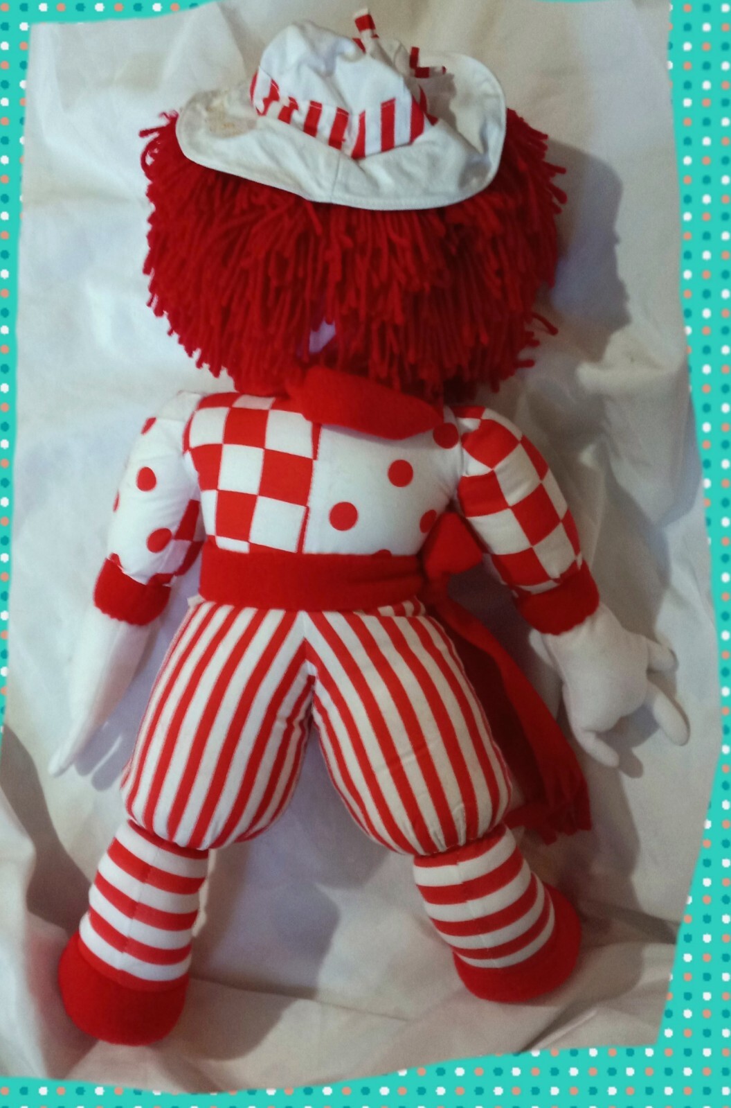 Nugget the Clown. Sign Language Plush Doll 1999 Nugget’s Window. NEW