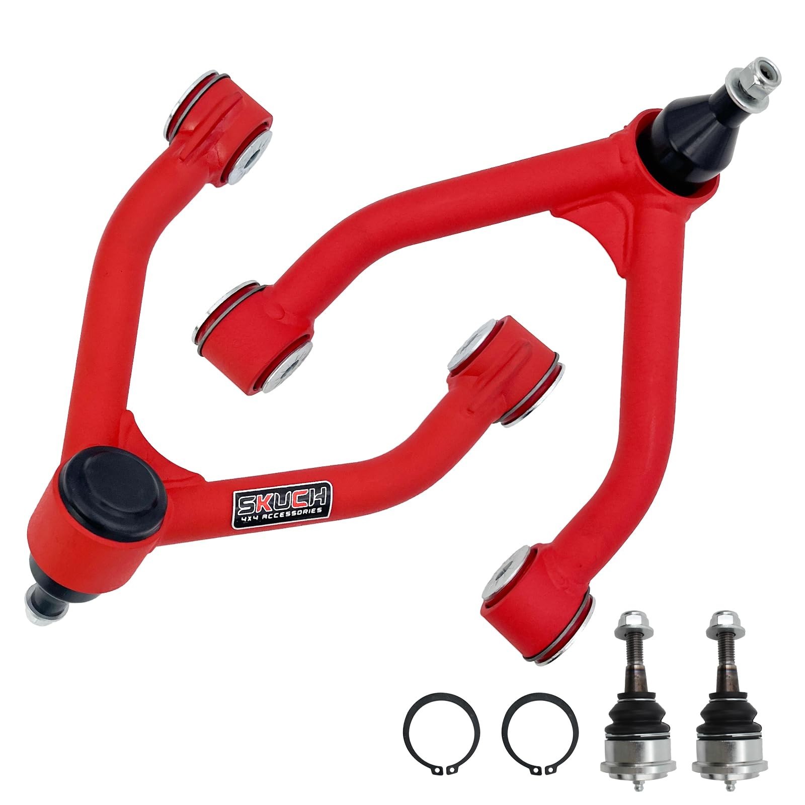 2-4″ Lift Front Upper Control Arms for 1988-1998 Chevy GMC K1500 4WD, 1993-19…